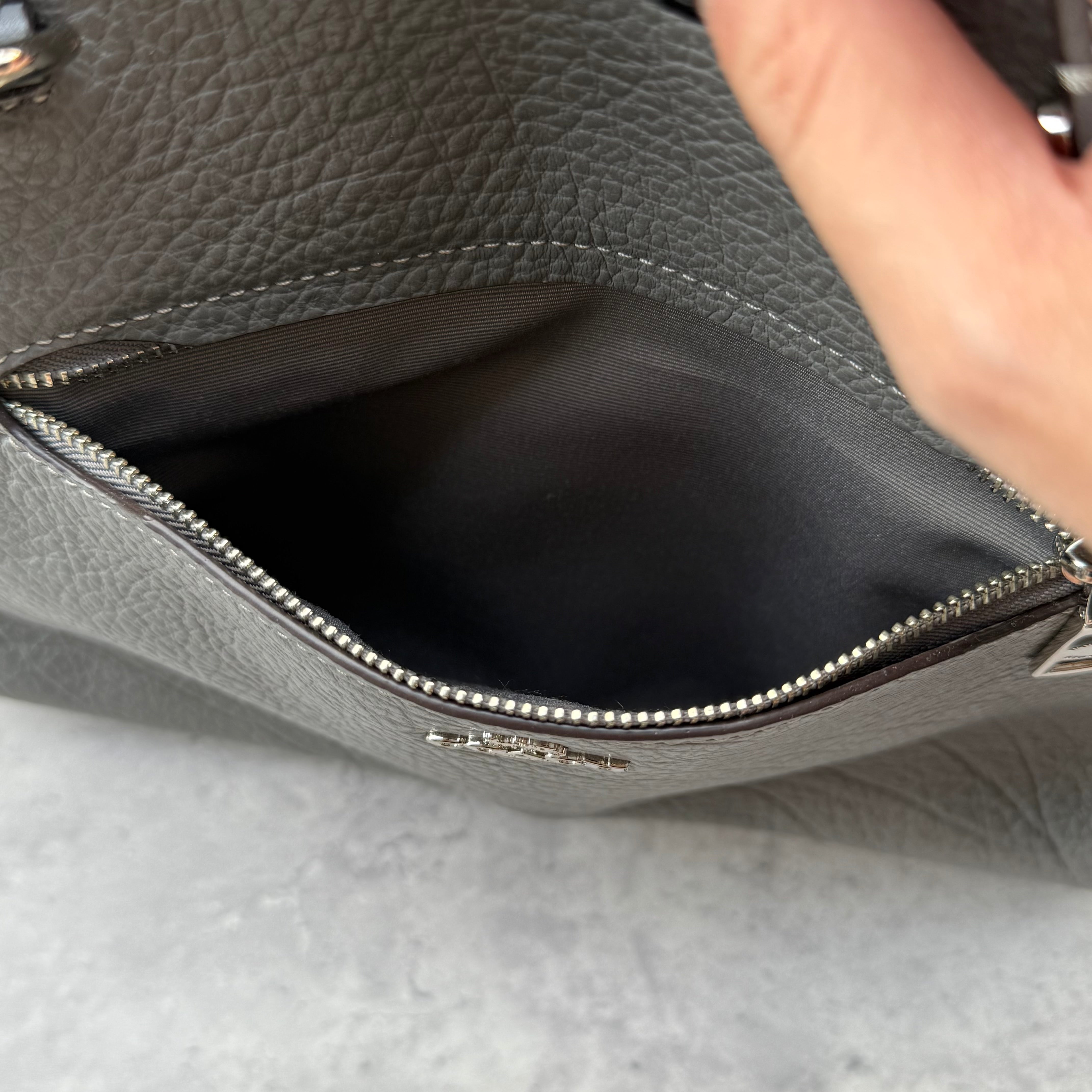 Coach Prairie Satchel ShoulderBag Grey