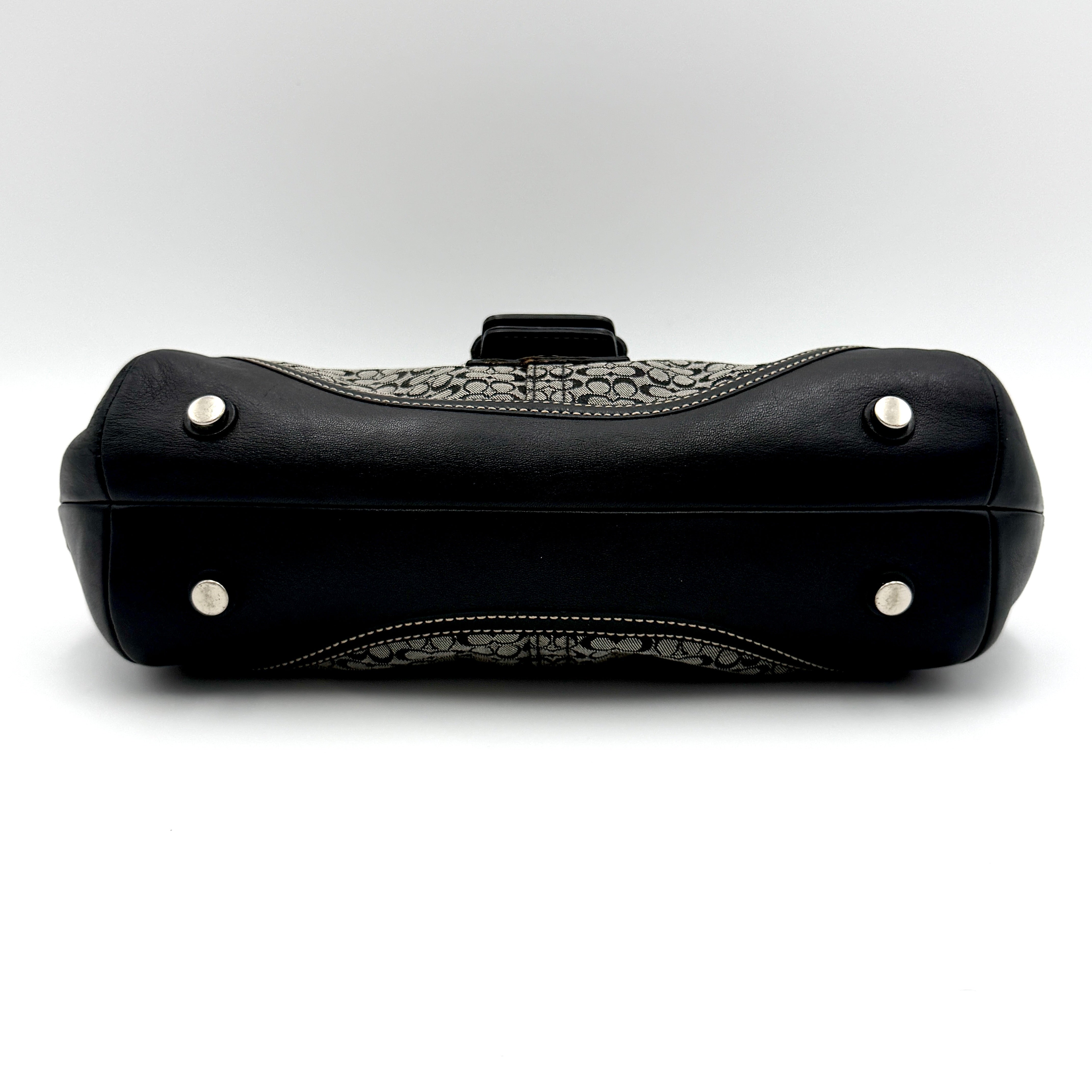 Coach Y2K Signature Soho Shoulder Bag Grey/Black