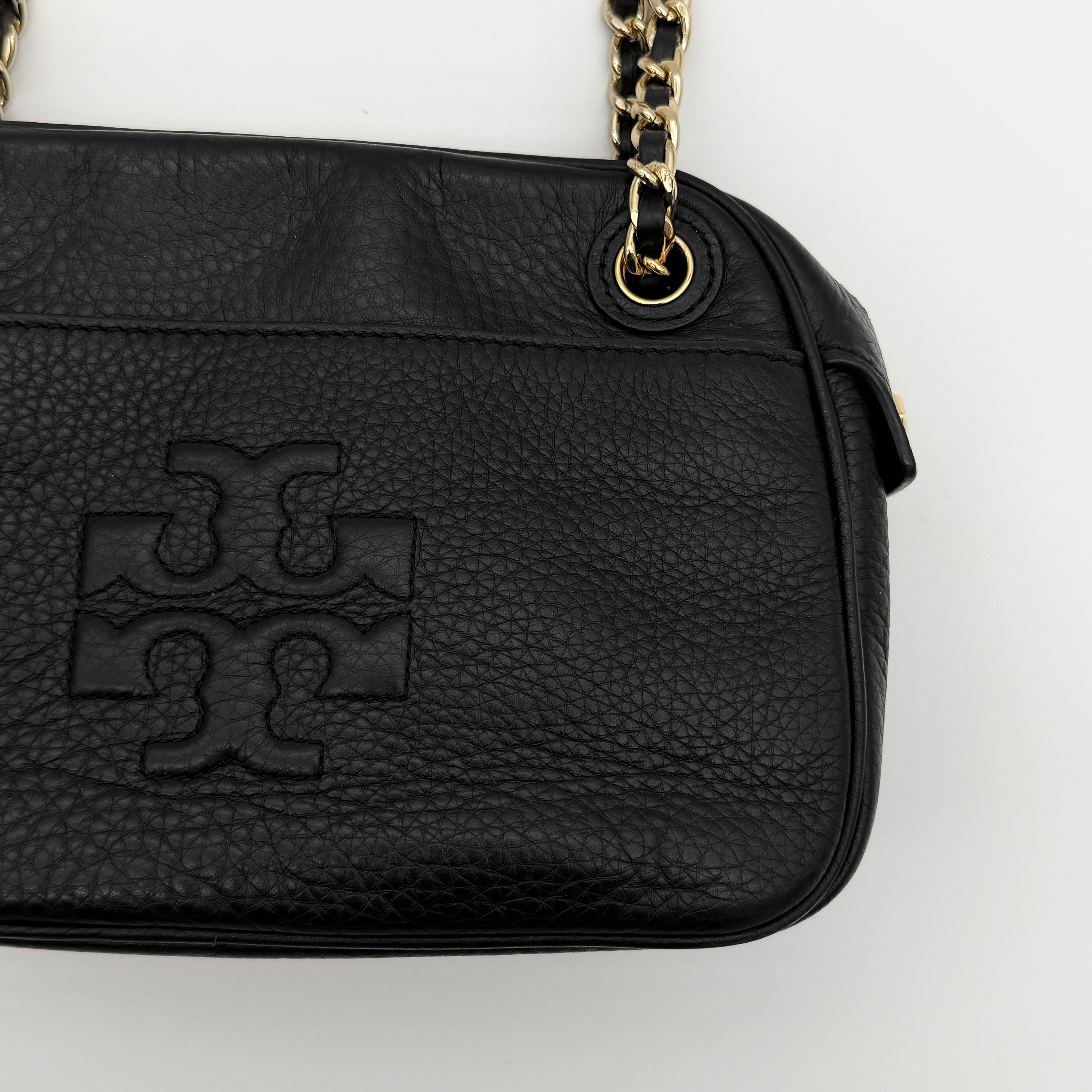 Tory Burch Thea Chain Shoulder Bag Black