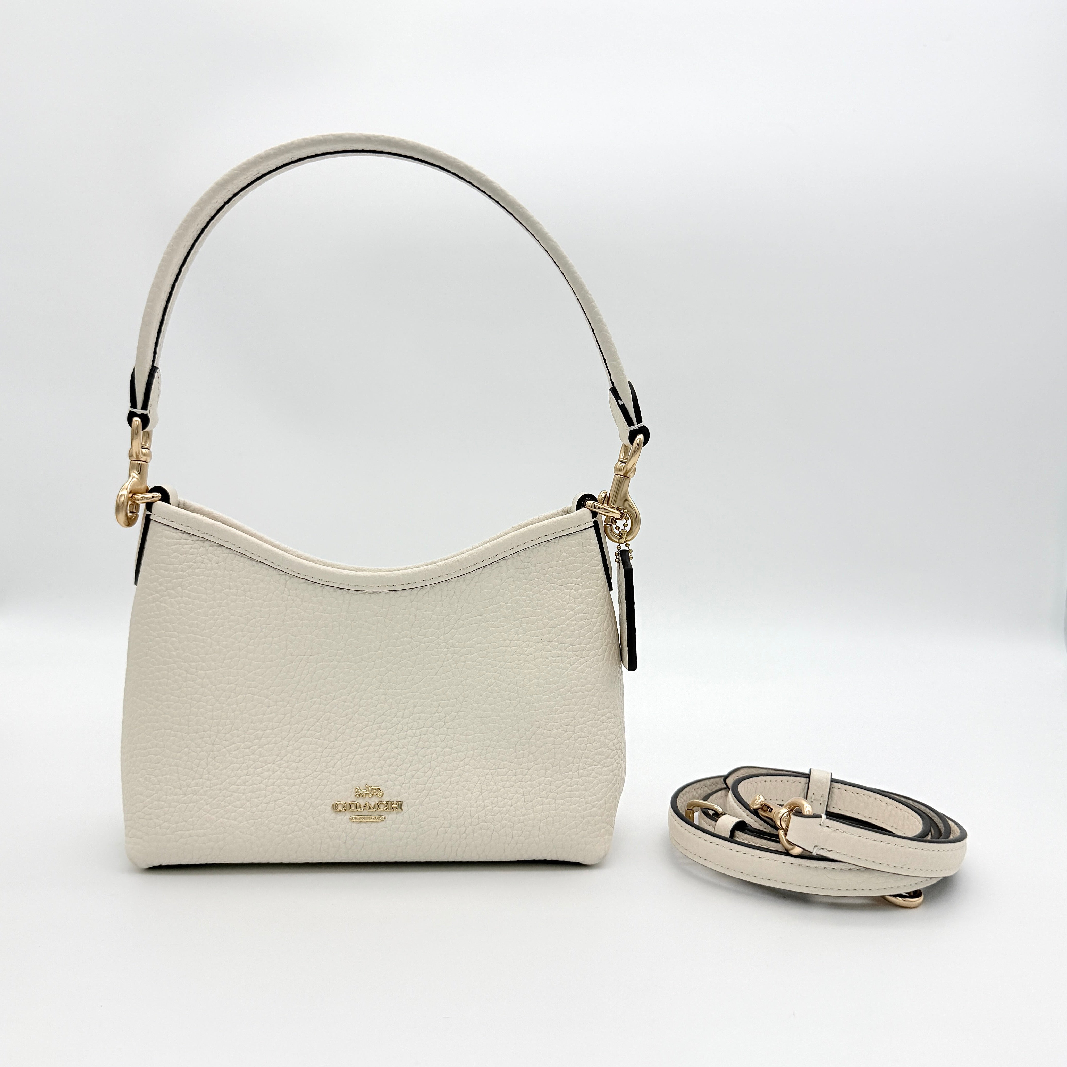 Coach 2Way Laurel Shoulder Bag Ivory