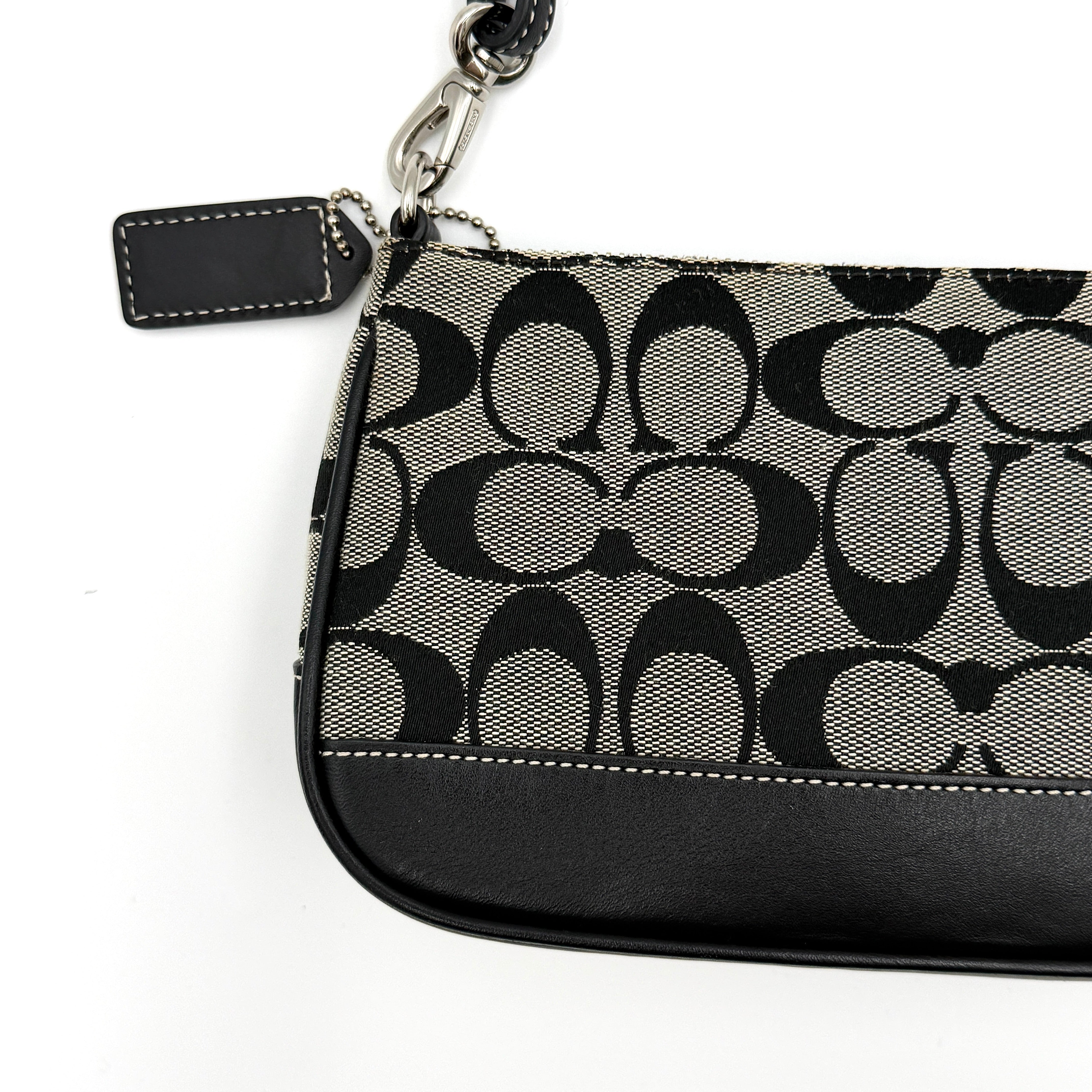 Coach Y2K Demi Shoulder Bag Black/Grey