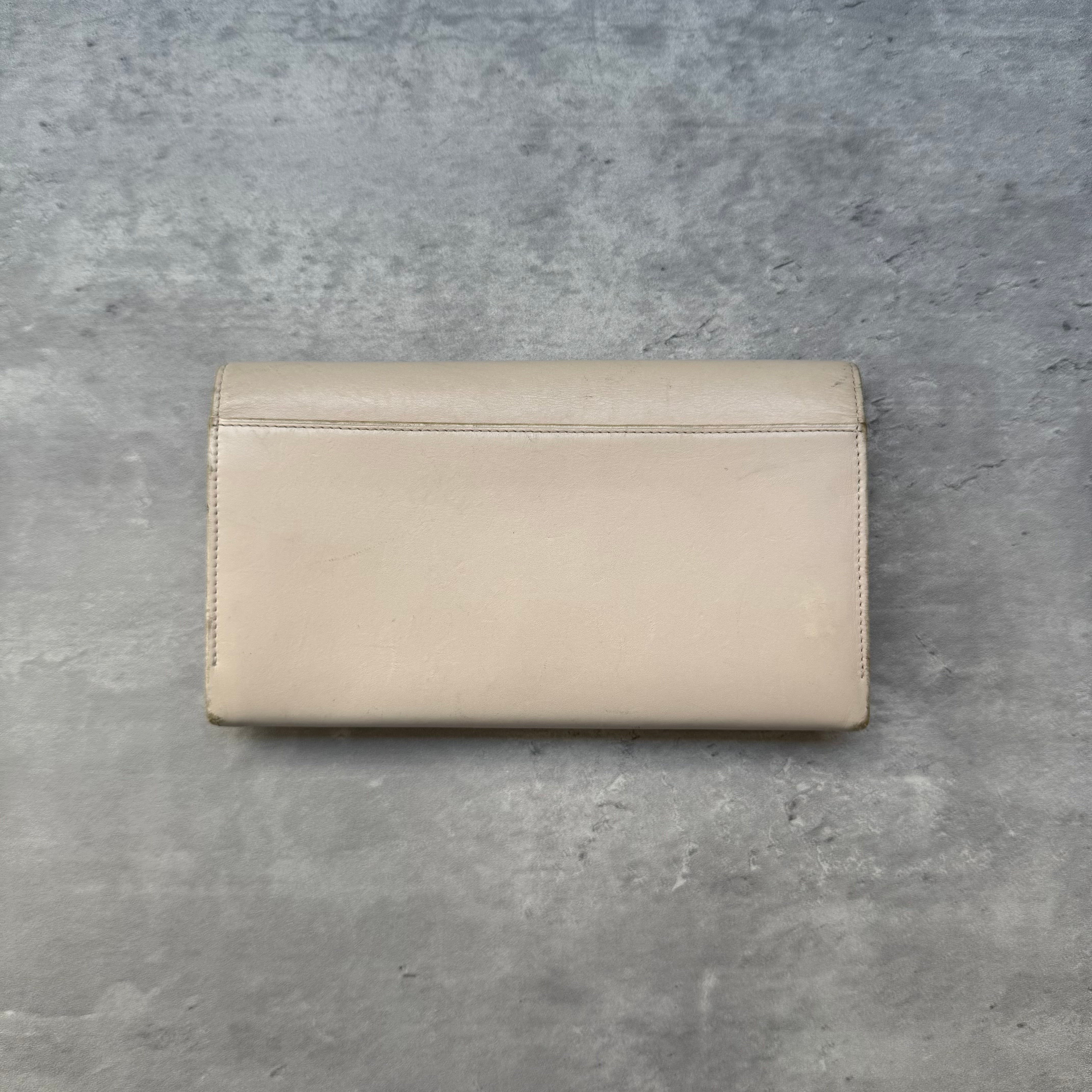 Vivienne Westwood Orb Long Wallet Cream
