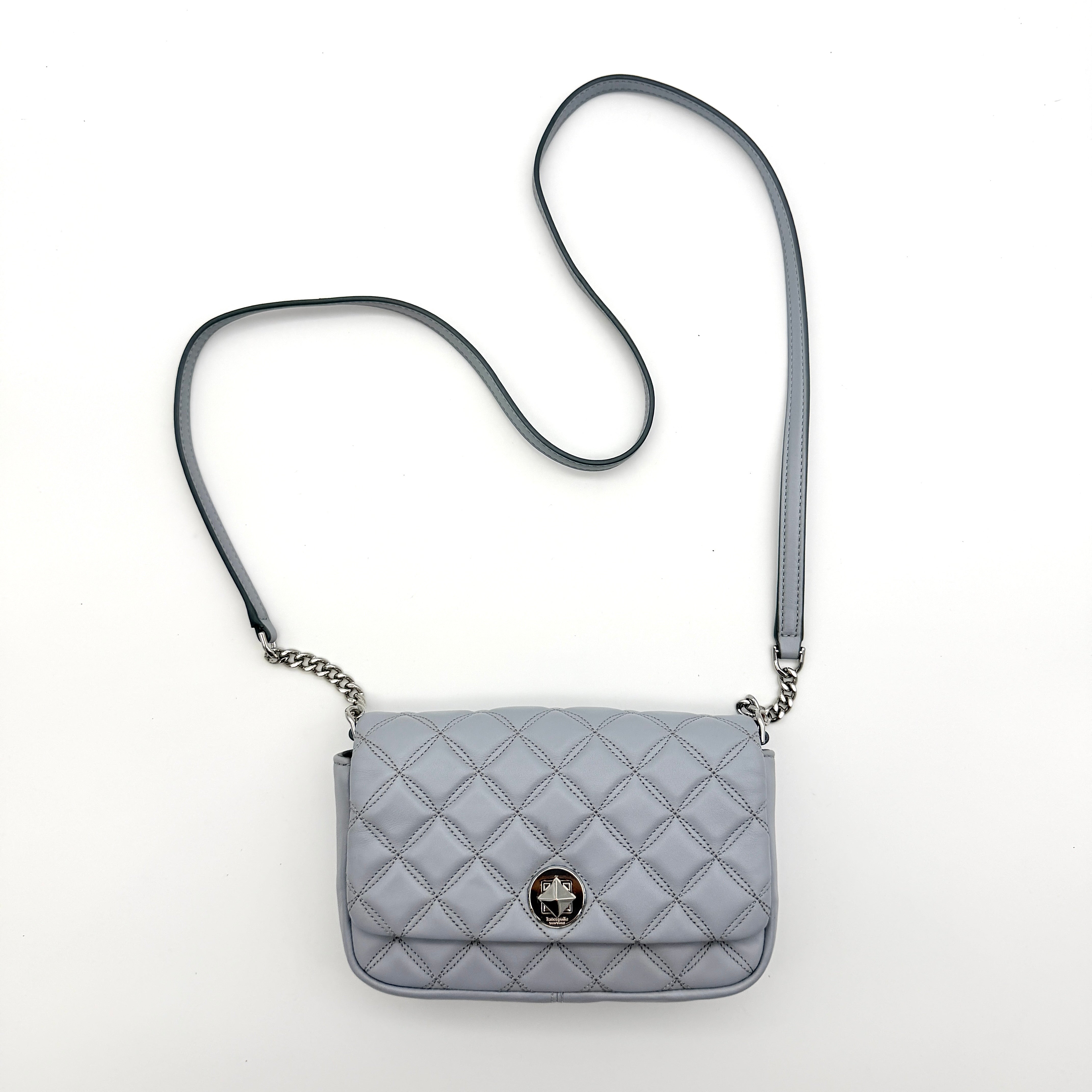 Kate Spade Natalia Flap Crossbody Bag Blue