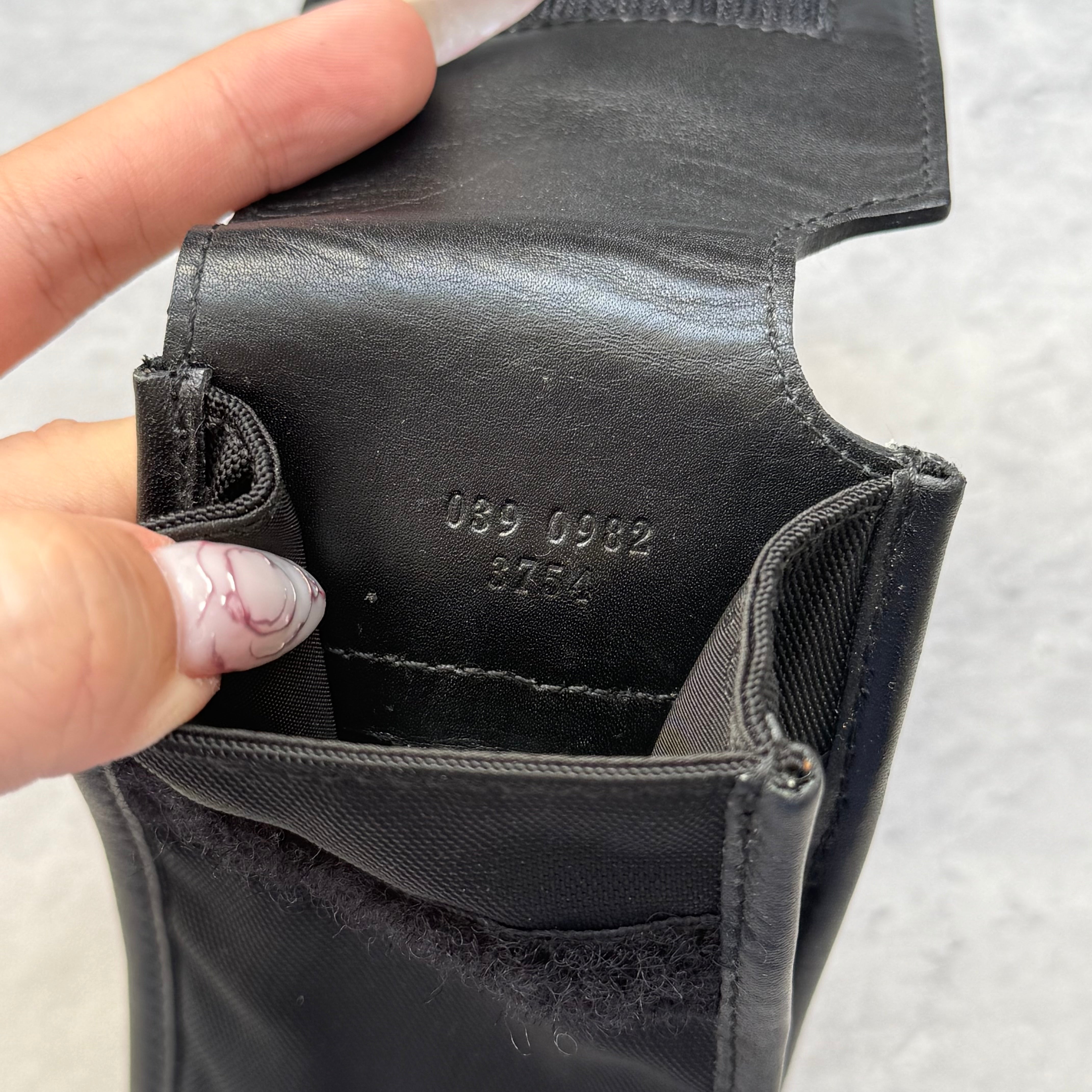 Gucci Vintage Y2K Accessory Case Black