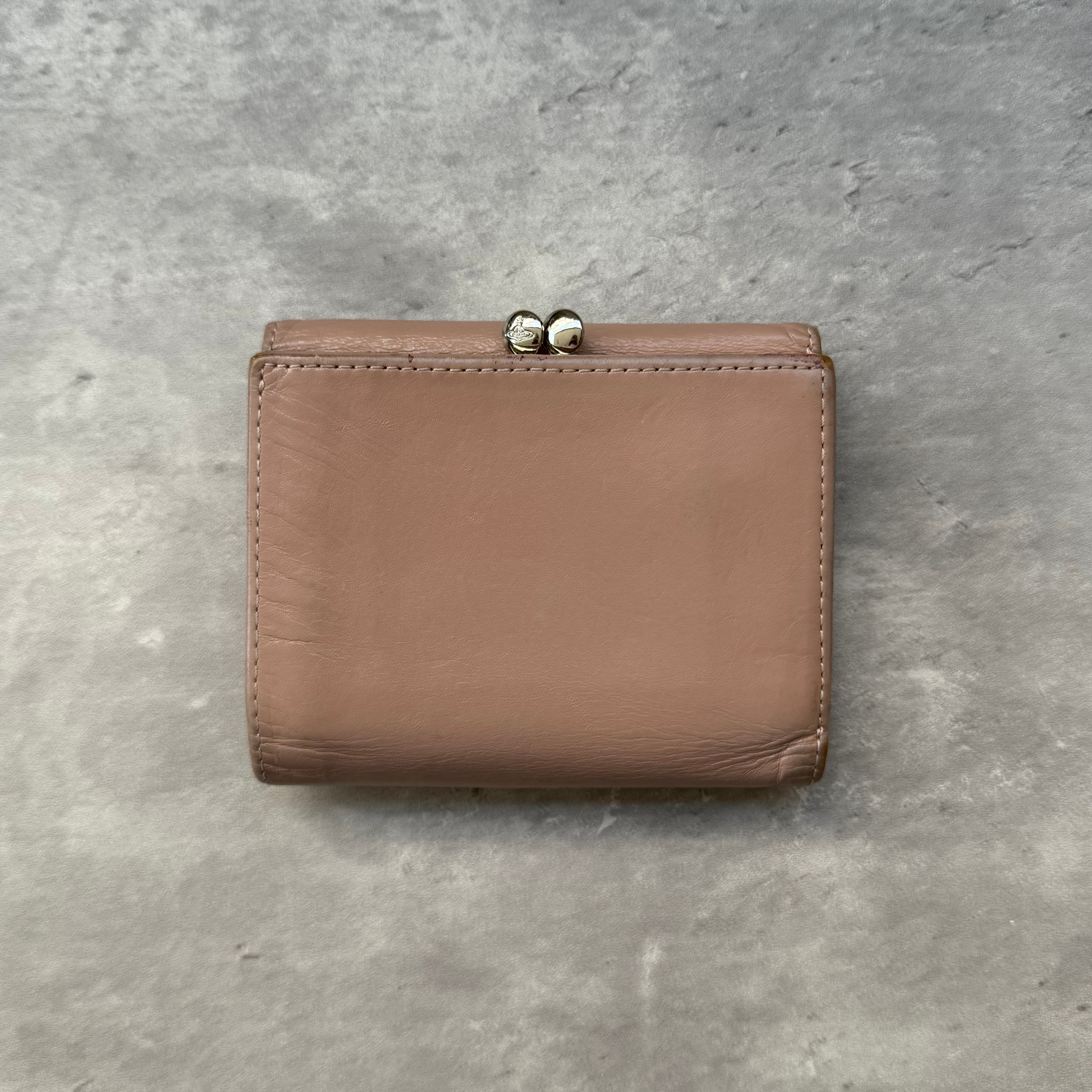 Vivienne Westwood Orb Trifold Wallet Light Pink