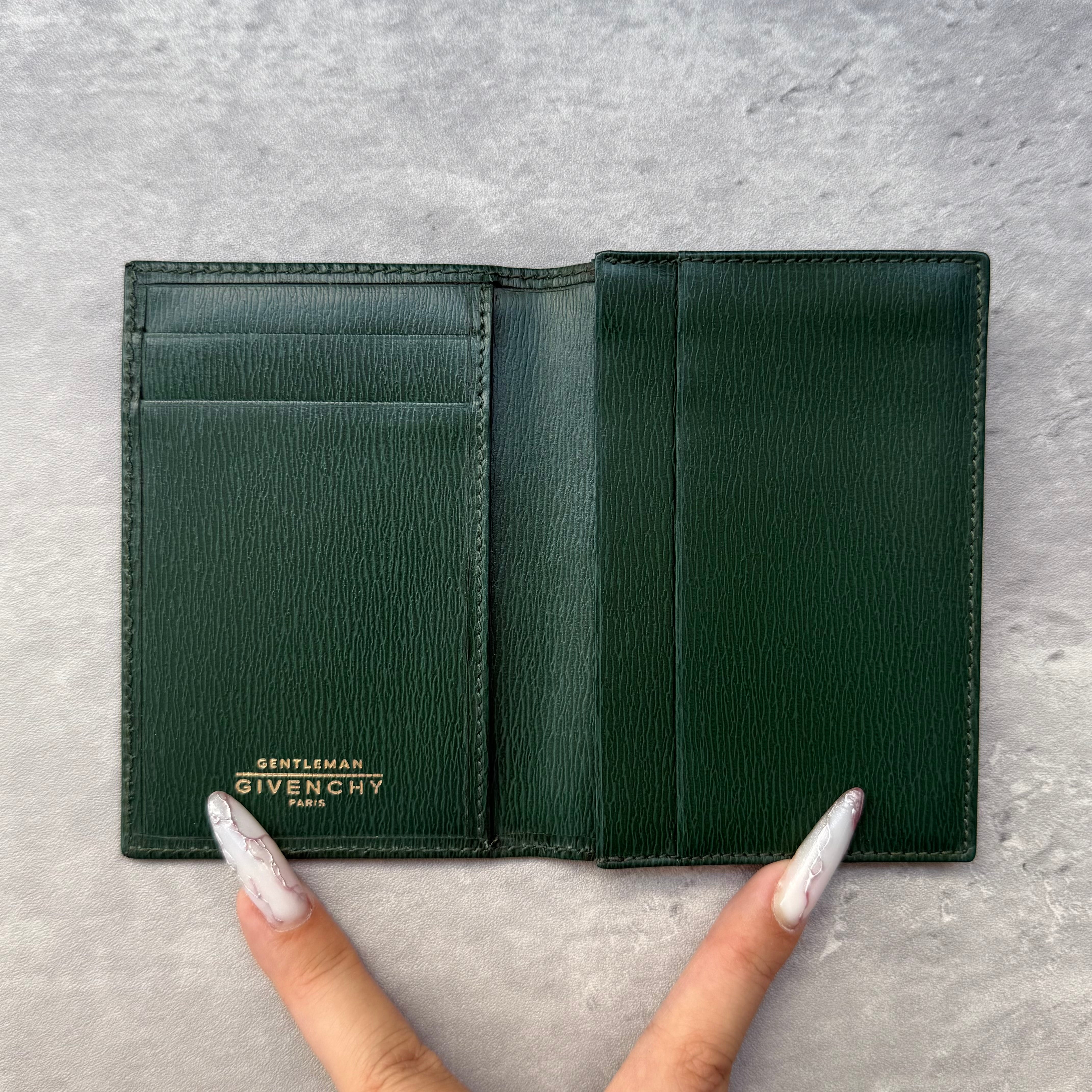 Givenchy Bifold Cardholder Dark Green