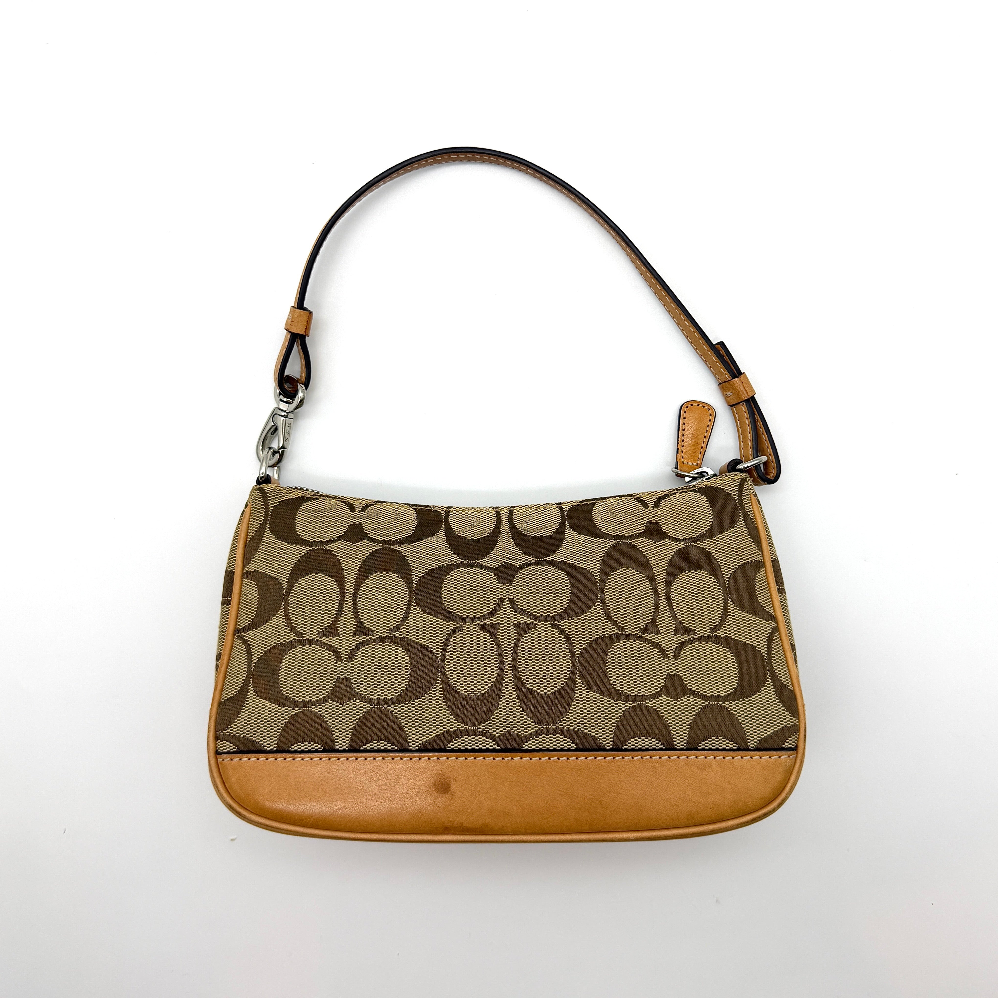 Coach Y2K Demi Shoulder Bag Tan