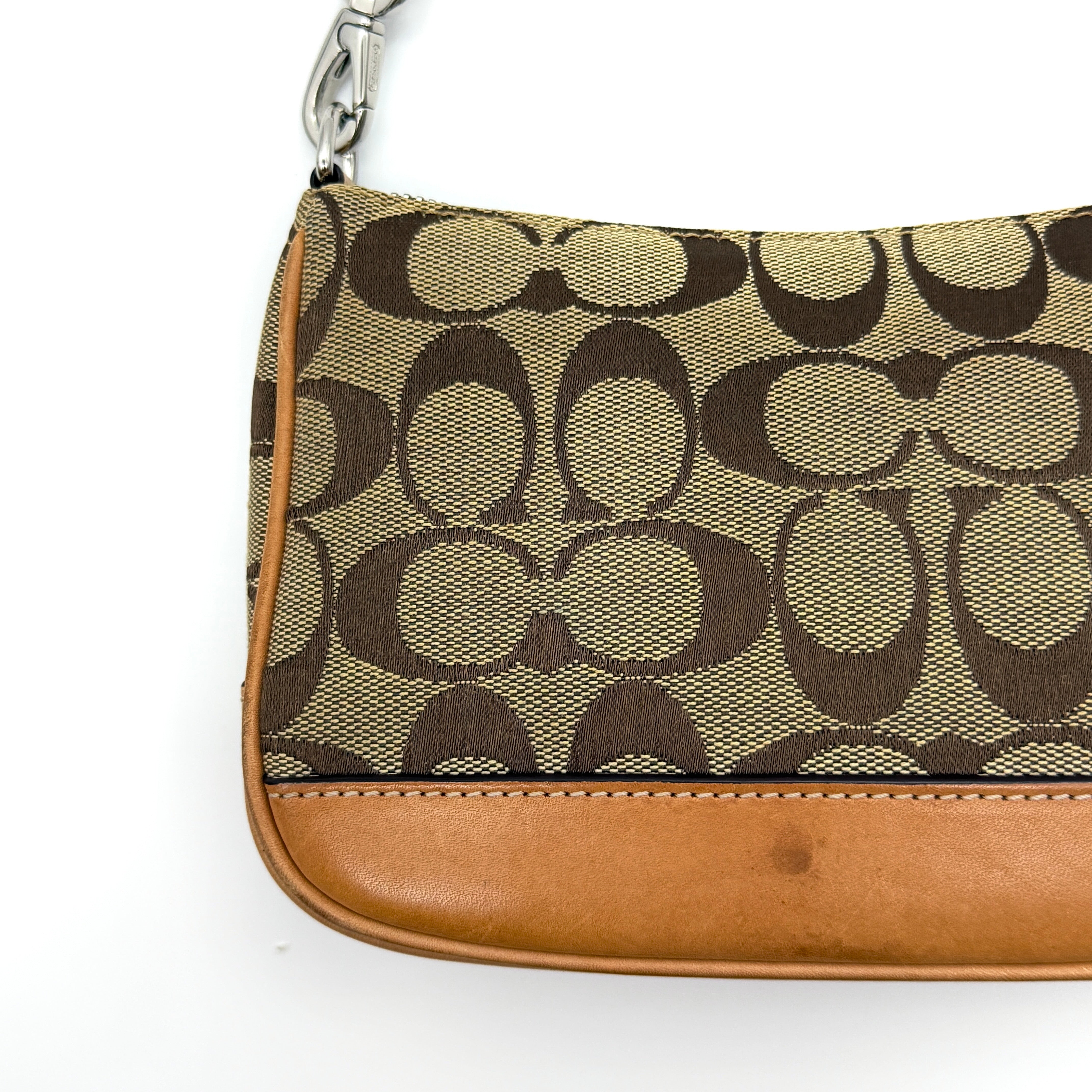 Coach Y2K Demi Shoulder Bag Tan