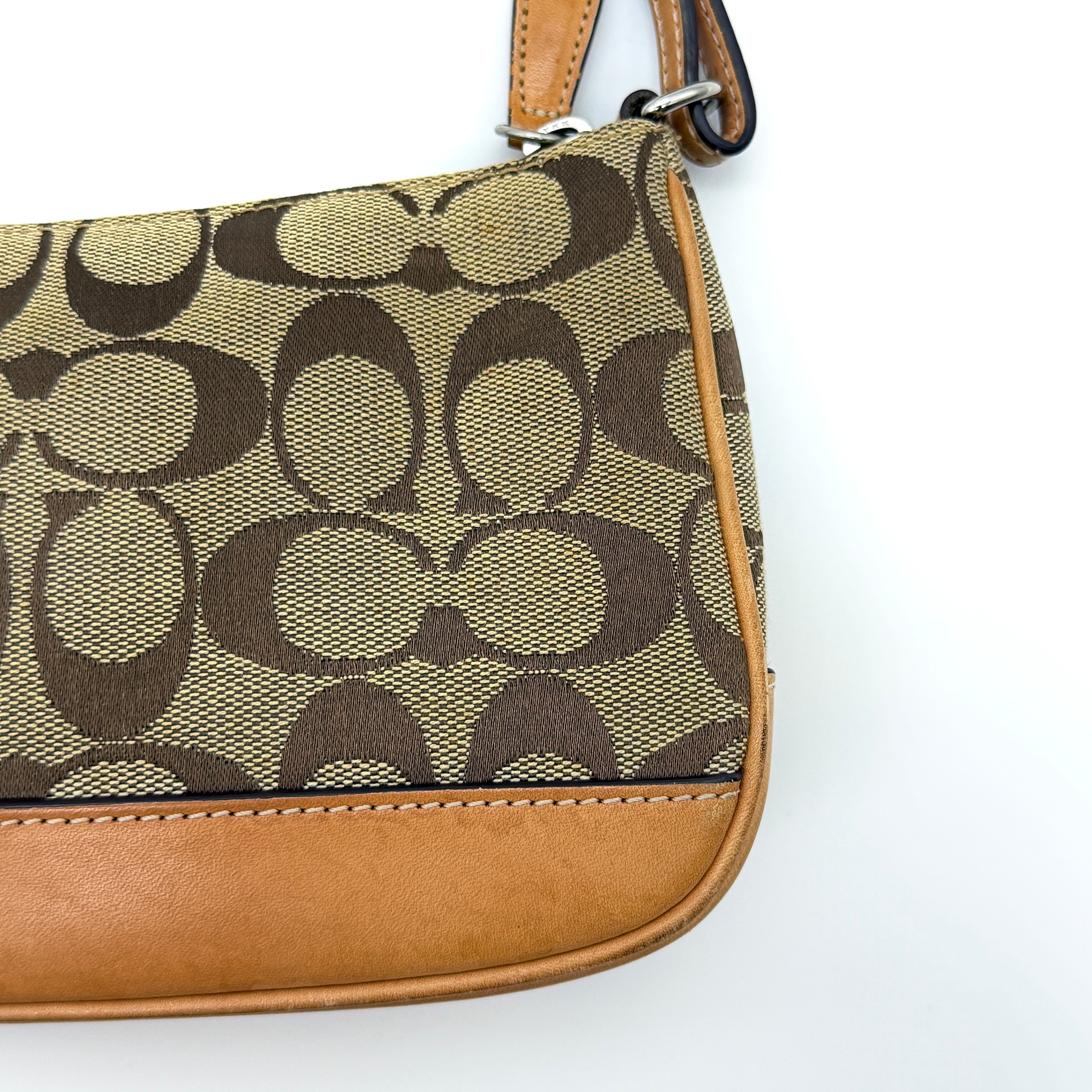 Coach Y2K Demi Shoulder Bag Tan