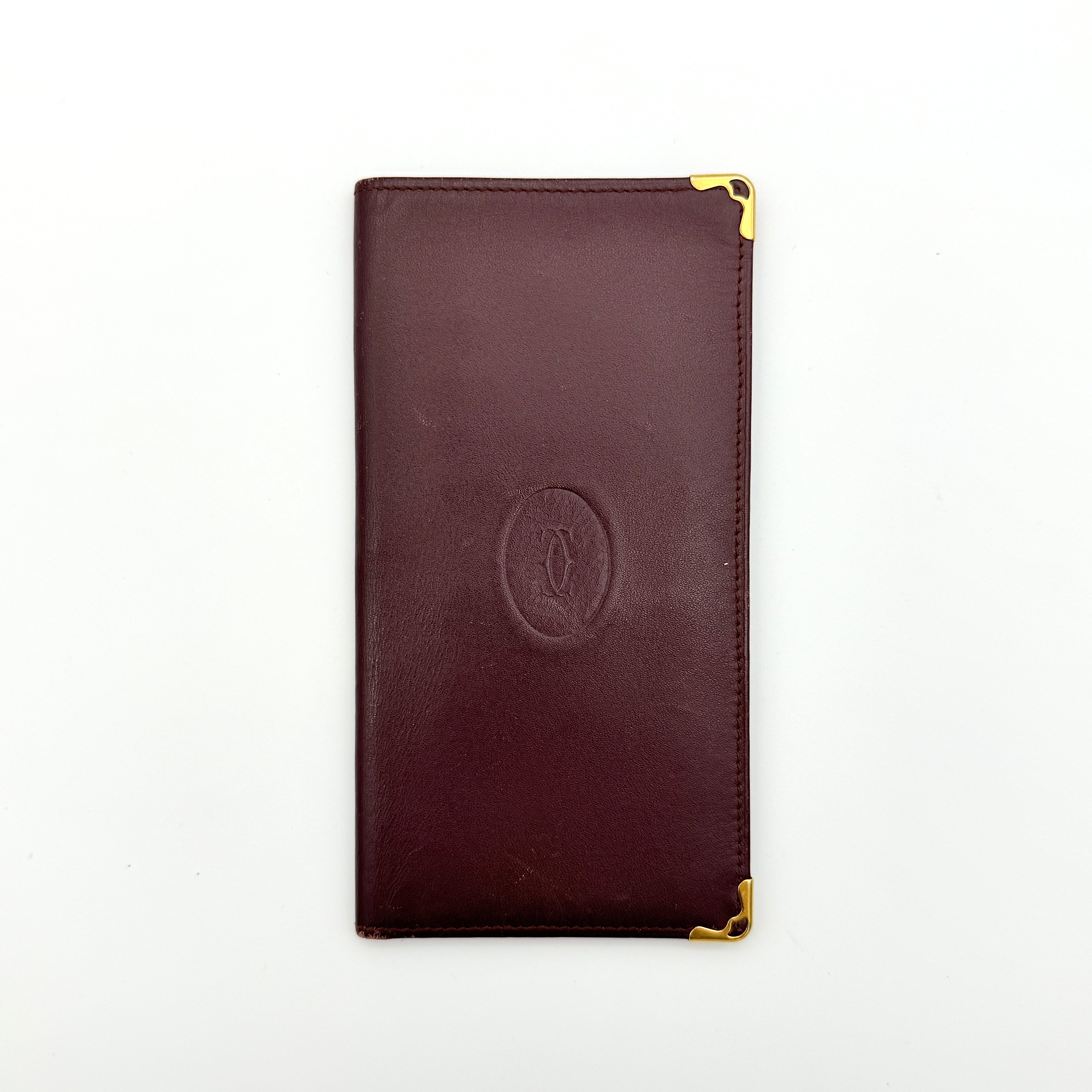 Cartier Must de Cartier Bifold Long Wallet Burgundy