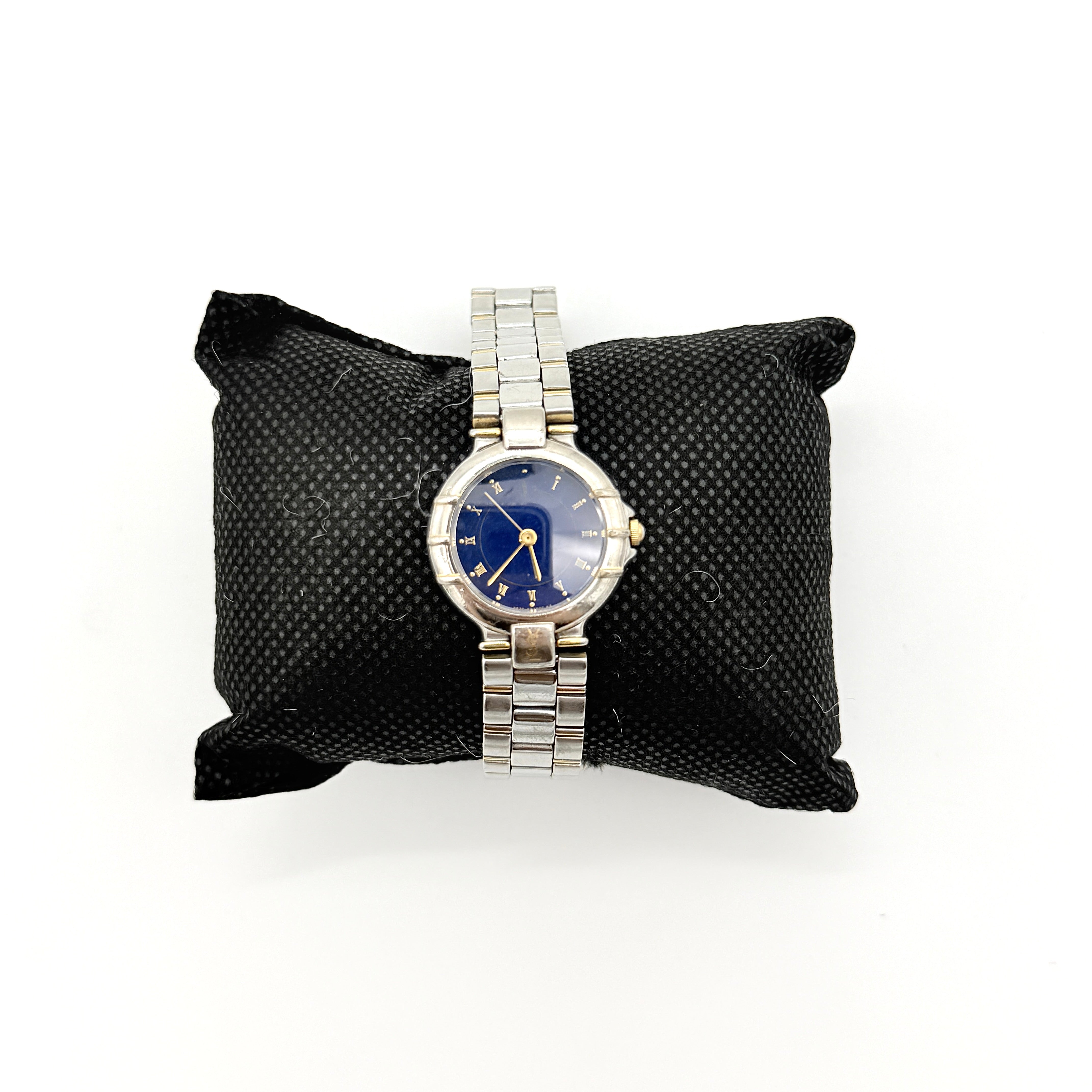 Yves Saint Laurent 4630-E63468Y Blue Dial Quartz Watch