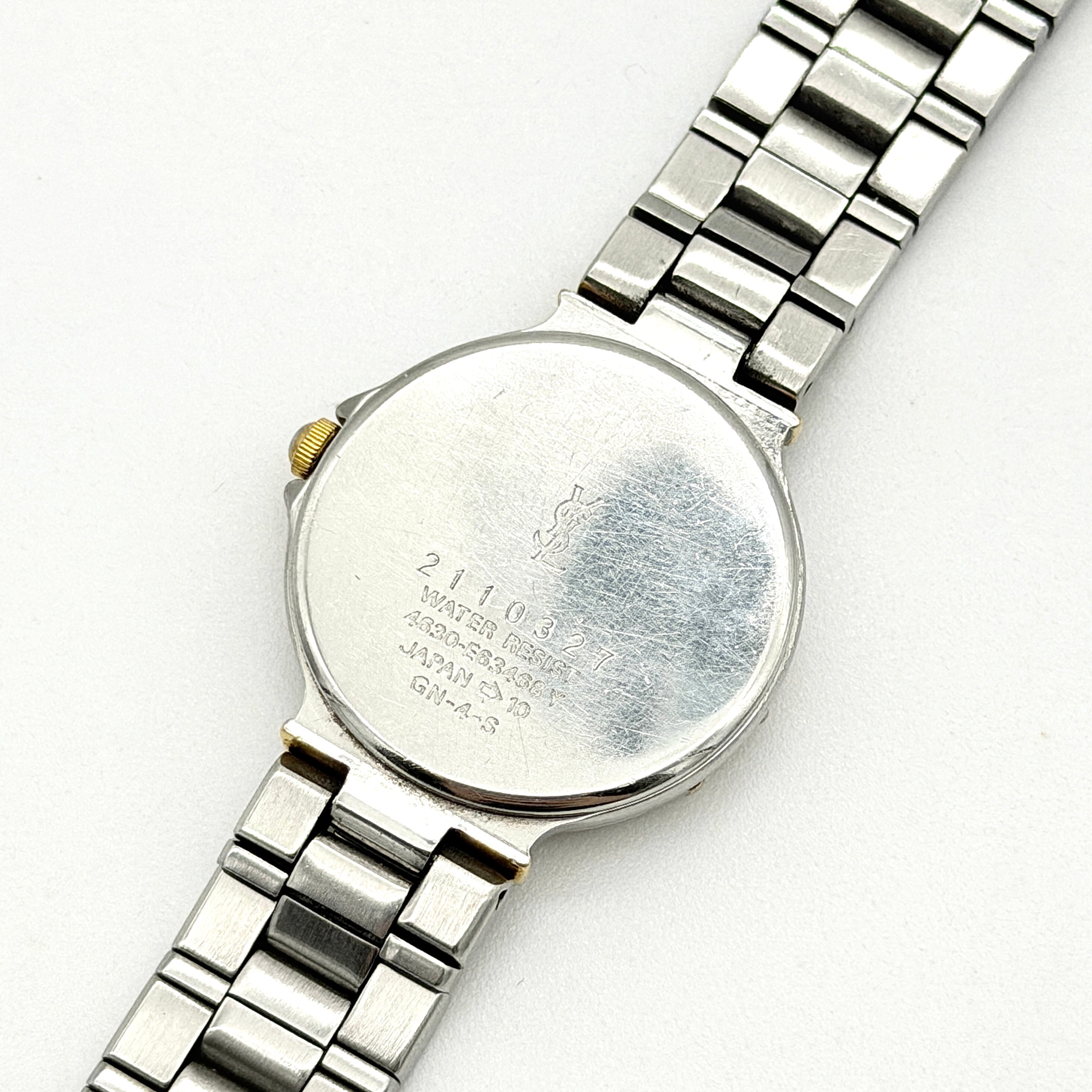 Yves Saint Laurent 4630-E63468Y Blue Dial Quartz Watch