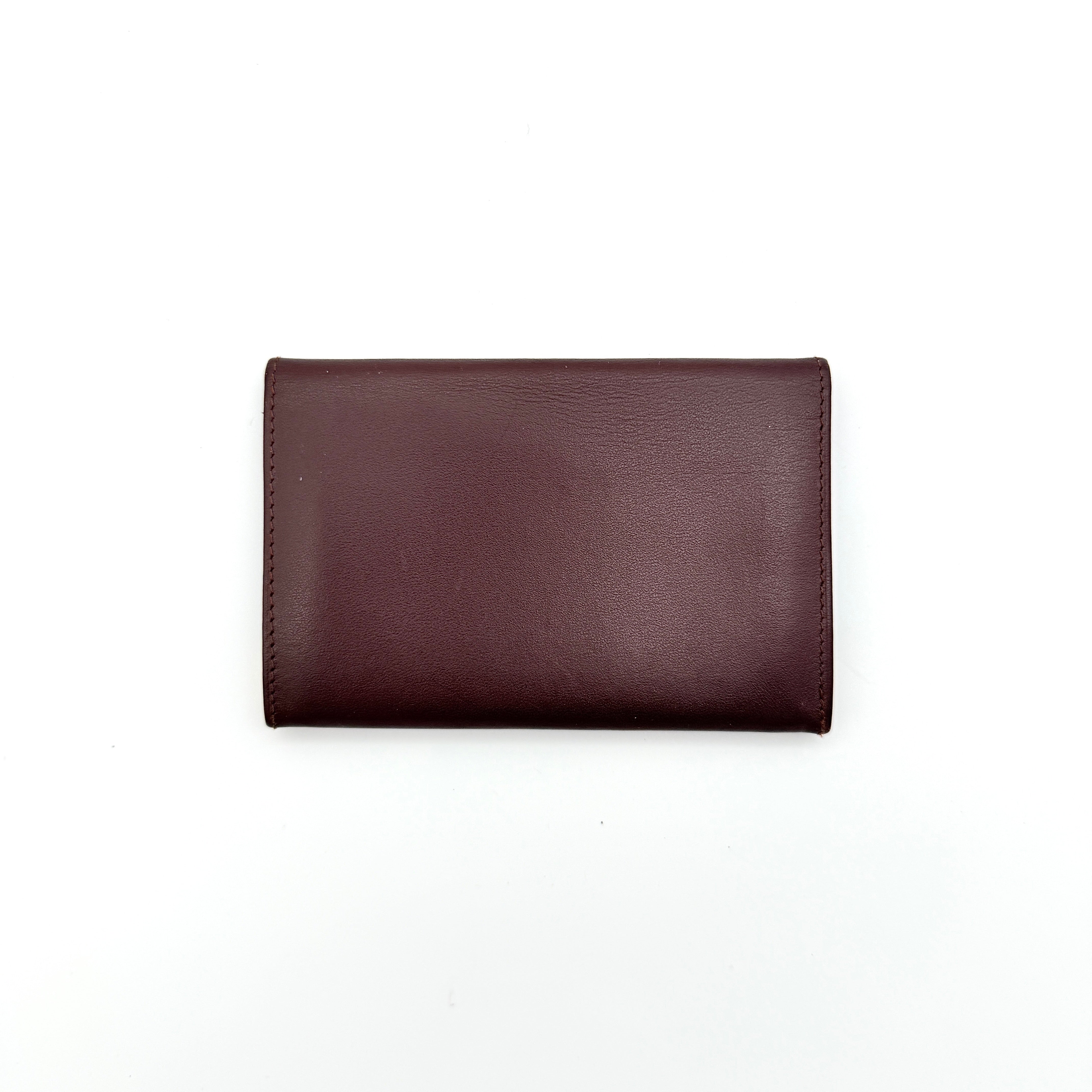 Cartier Must de Cartier Bordeaux Card Holder Burgundy