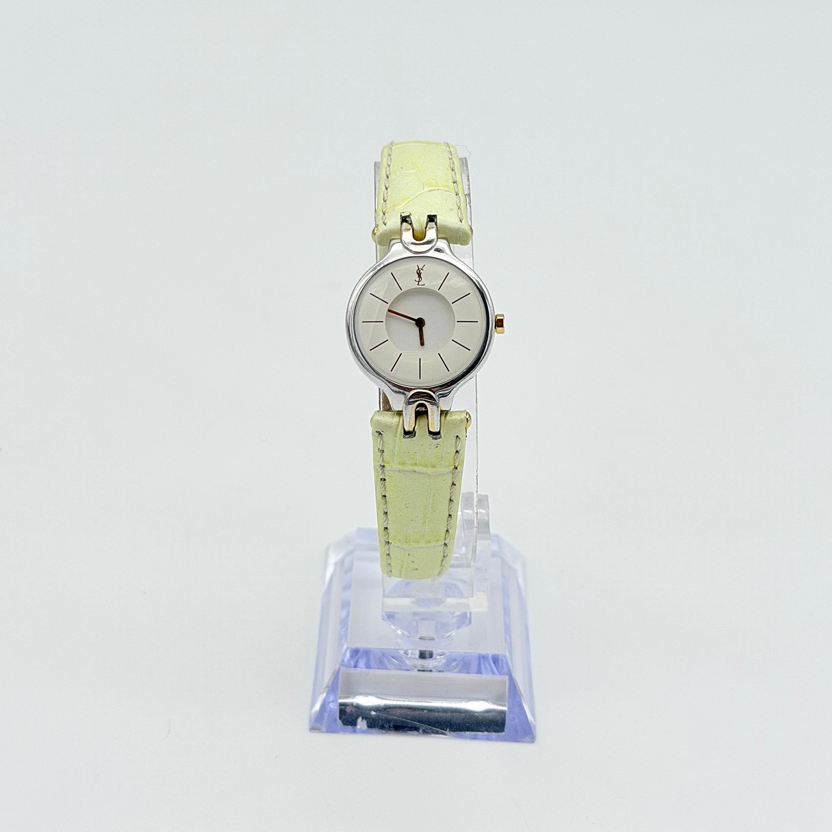 Yves Saint Laurent 5421-H08070Y Wrist Watch Yellow