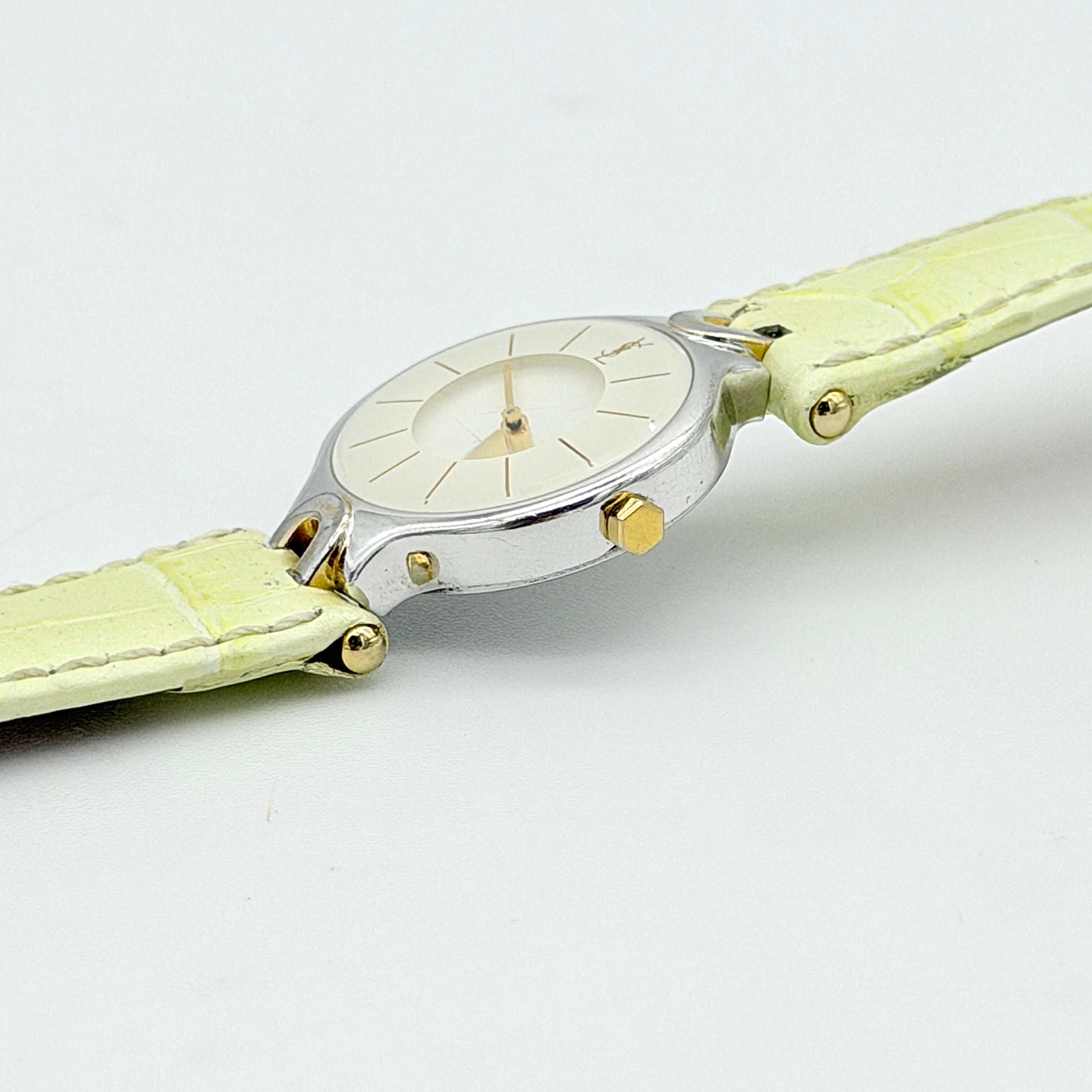 Yves Saint Laurent 5421-H08070Y Wrist Watch Yellow