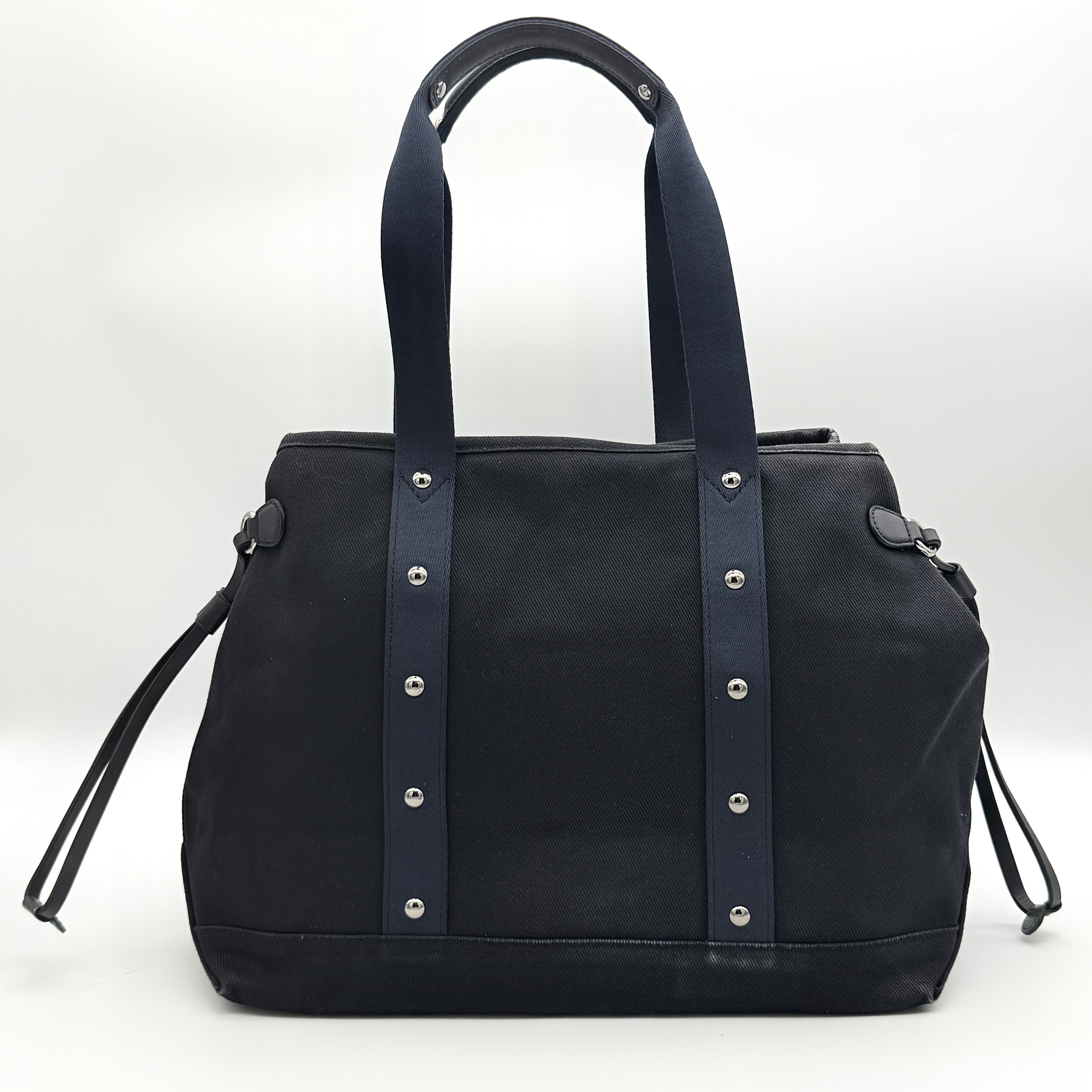 Coach Studded Waist Shoulder Bag Navy
