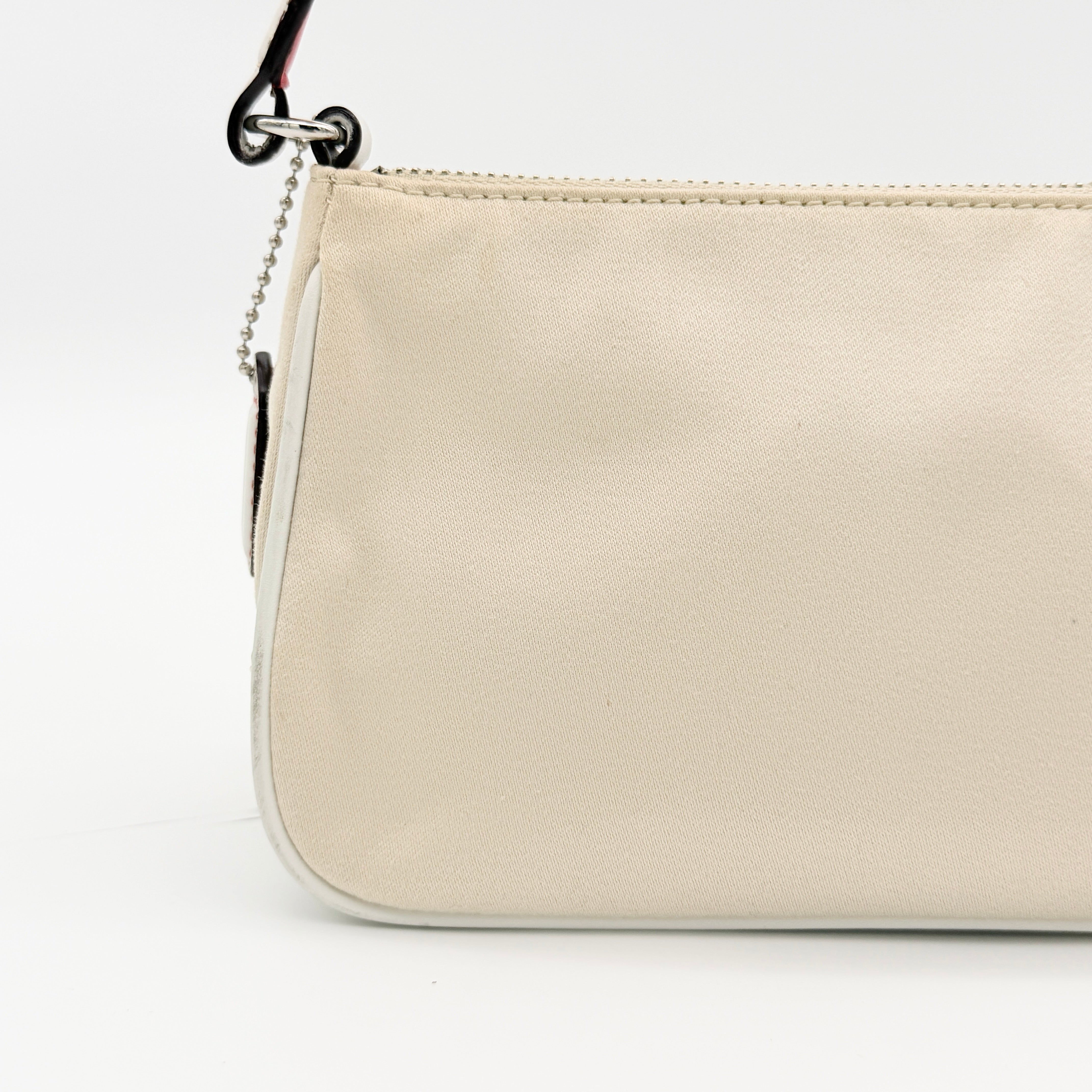 Coach Y2K Demi Shoulder Bag Cream/Red