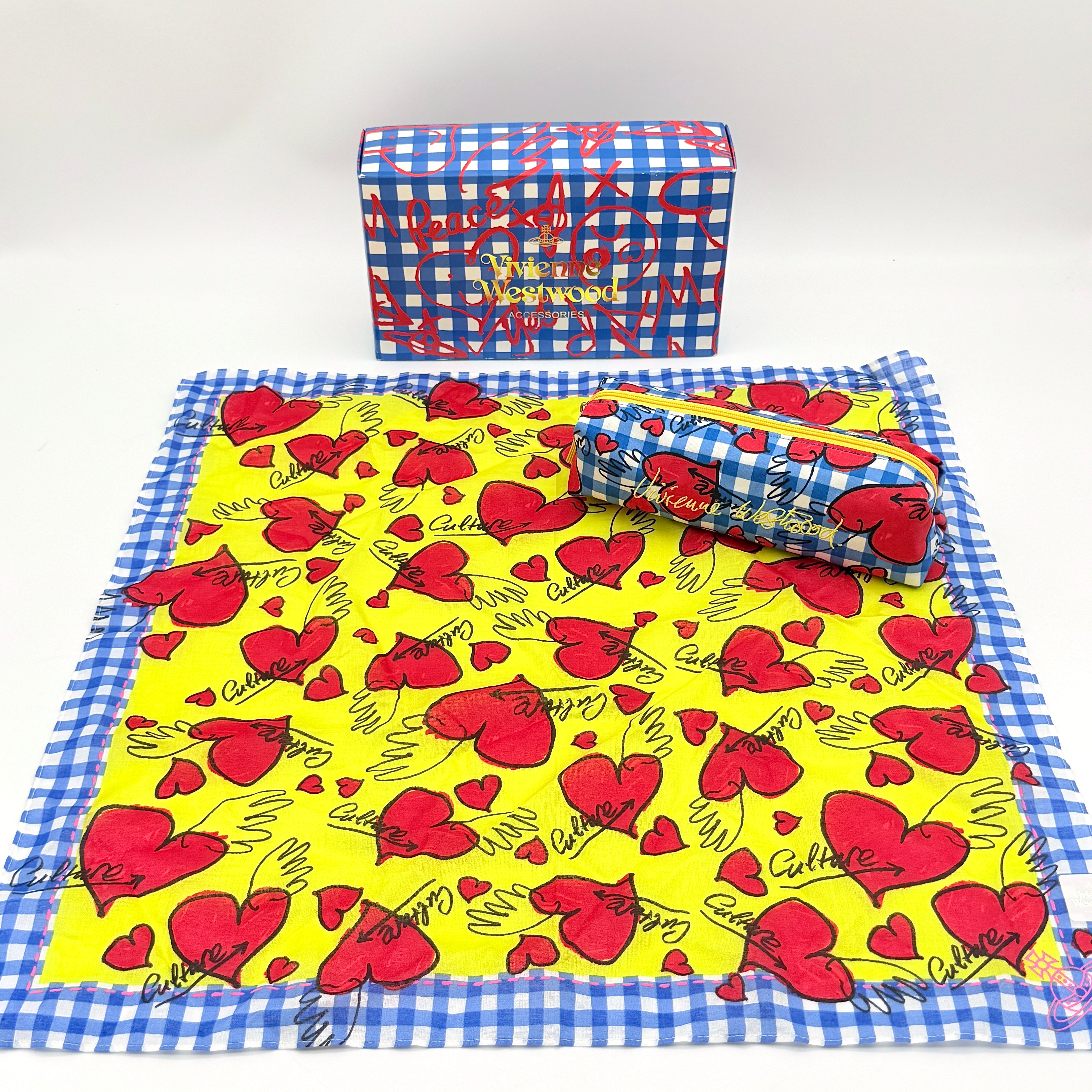 Vivienne Westwood Gift Set Multicolor (Pen Case & Scarf)
