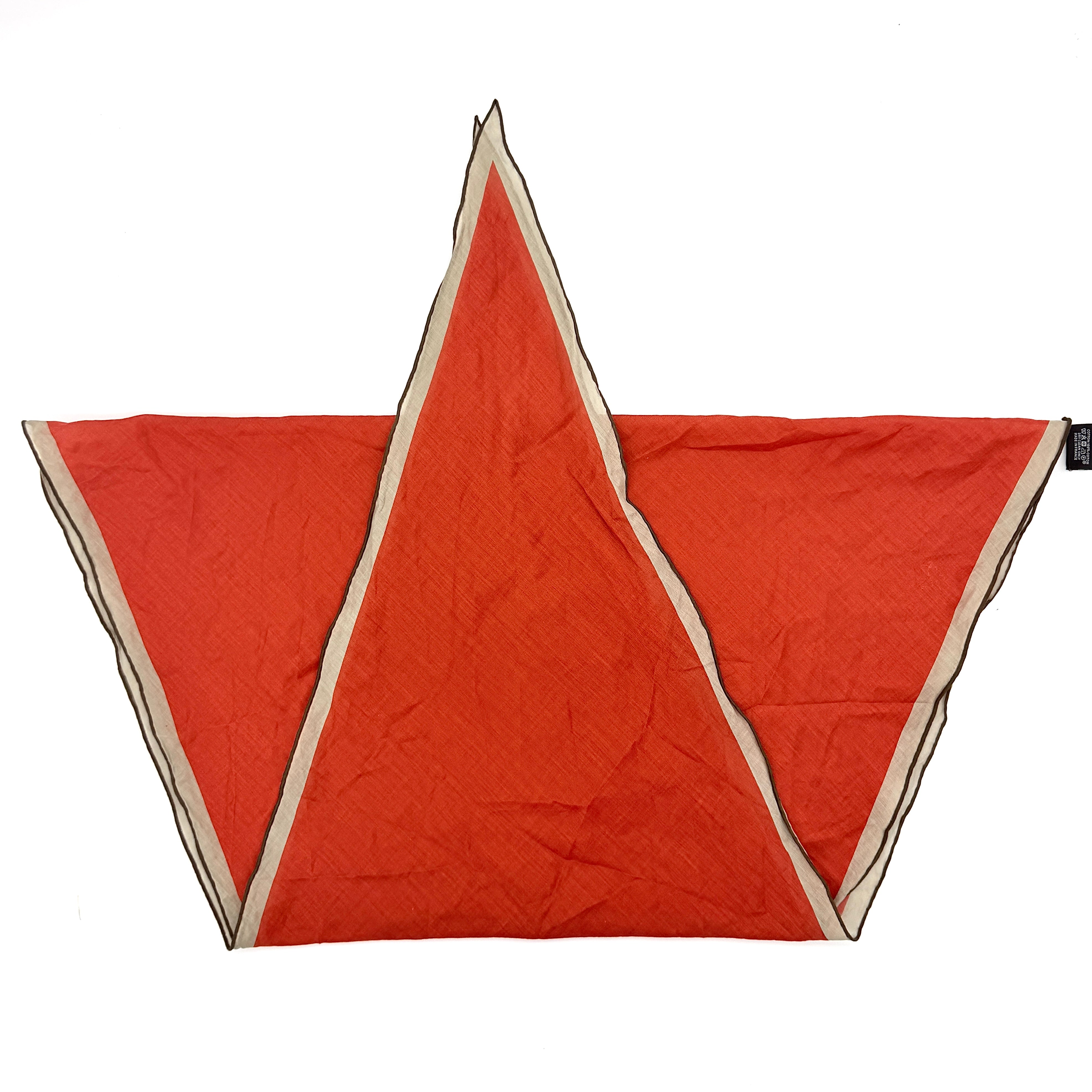 Hermès Losange Silk Scarf Orange