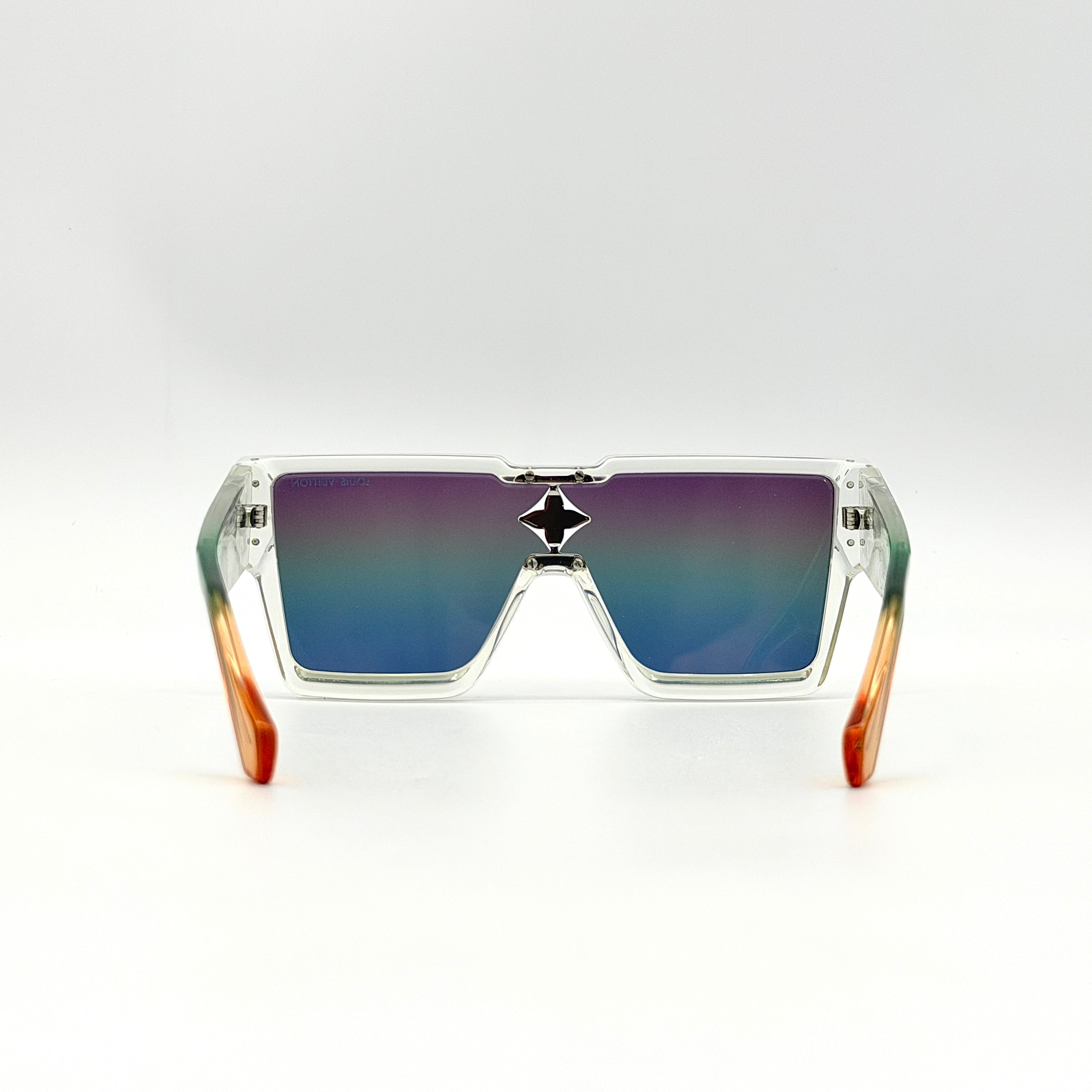 Louis Vuitton Cyclone Sunglasses Clear Multicolor Gradient