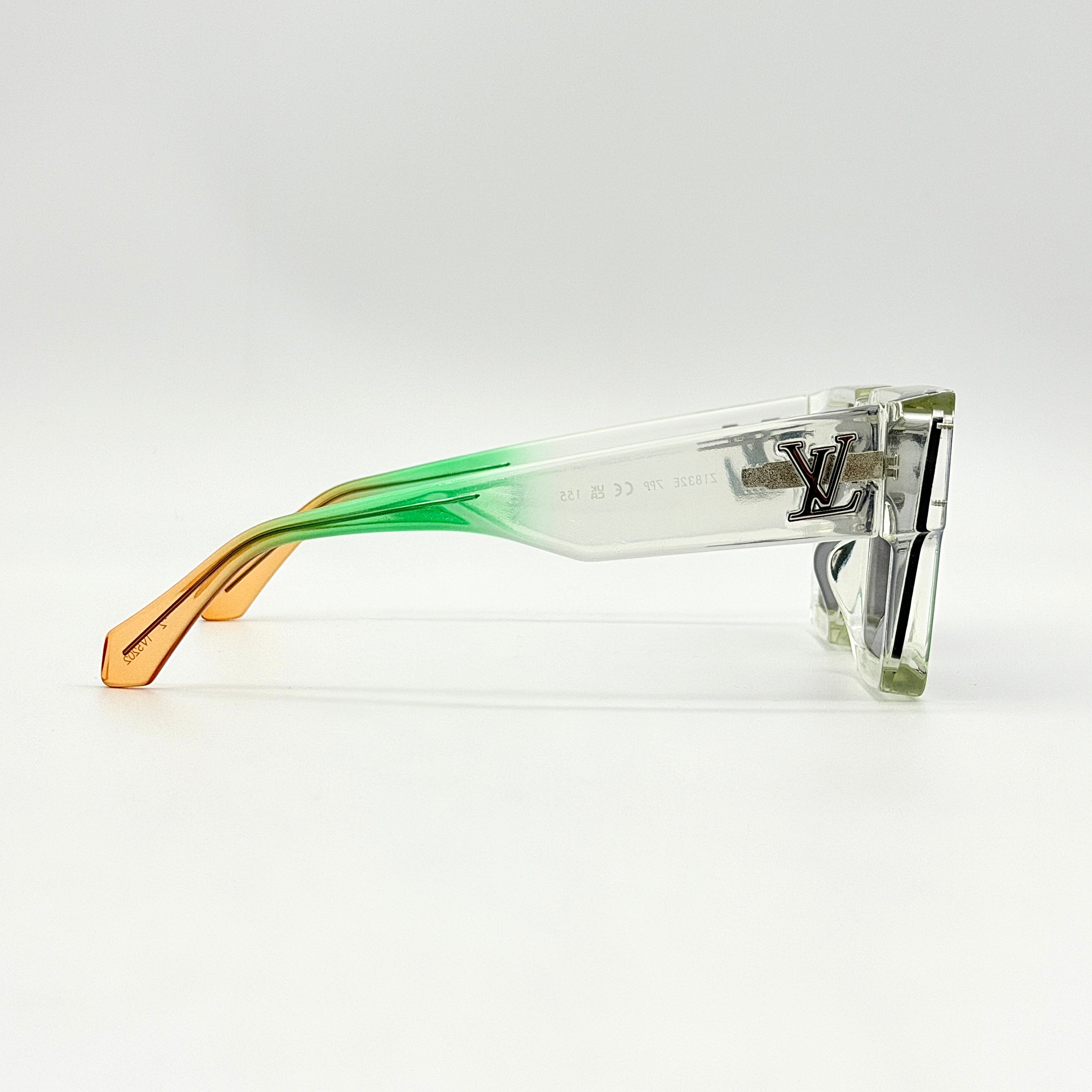 Louis Vuitton Cyclone Sunglasses Clear Multicolor Gradient
