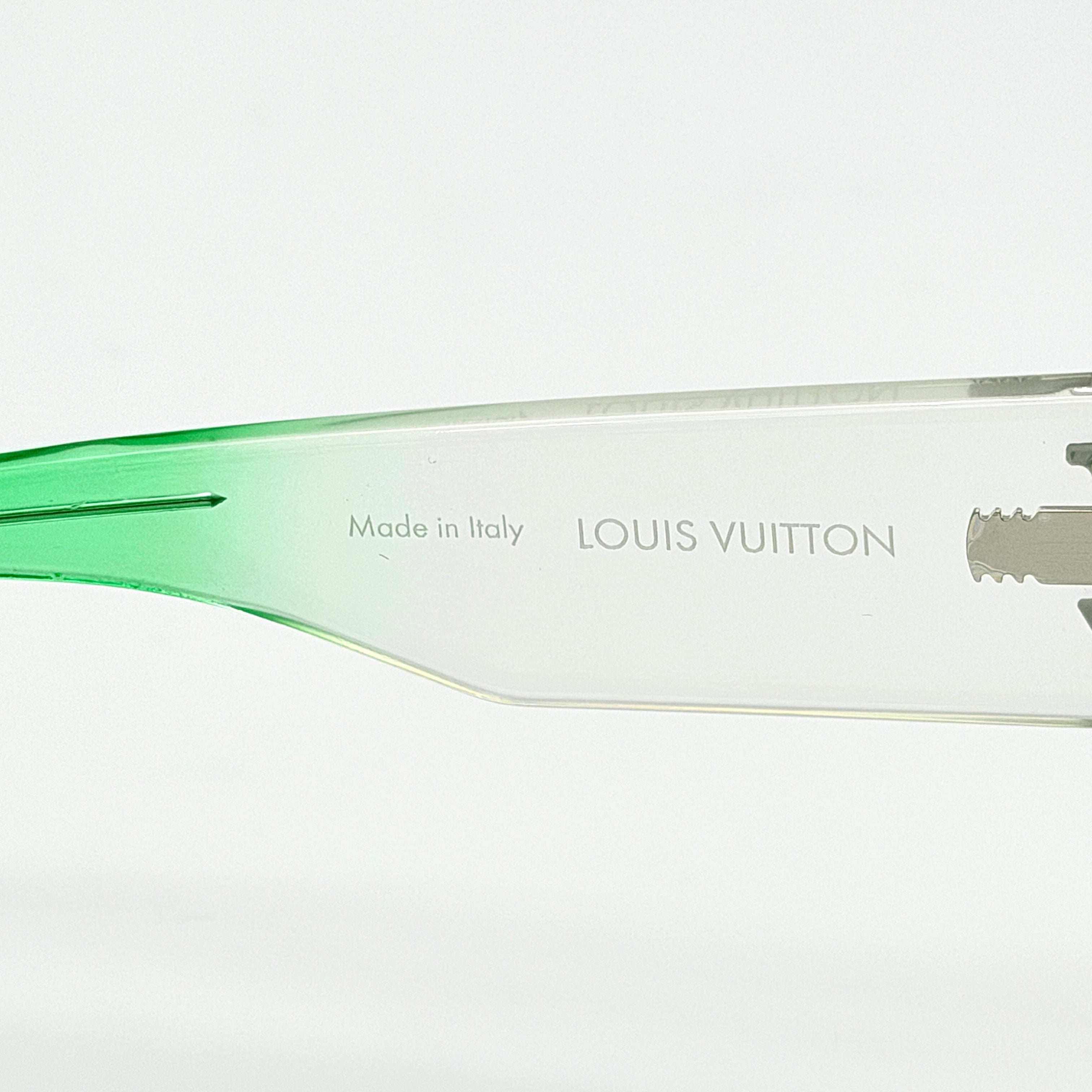 Louis Vuitton Cyclone Sunglasses Clear Multicolor Gradient