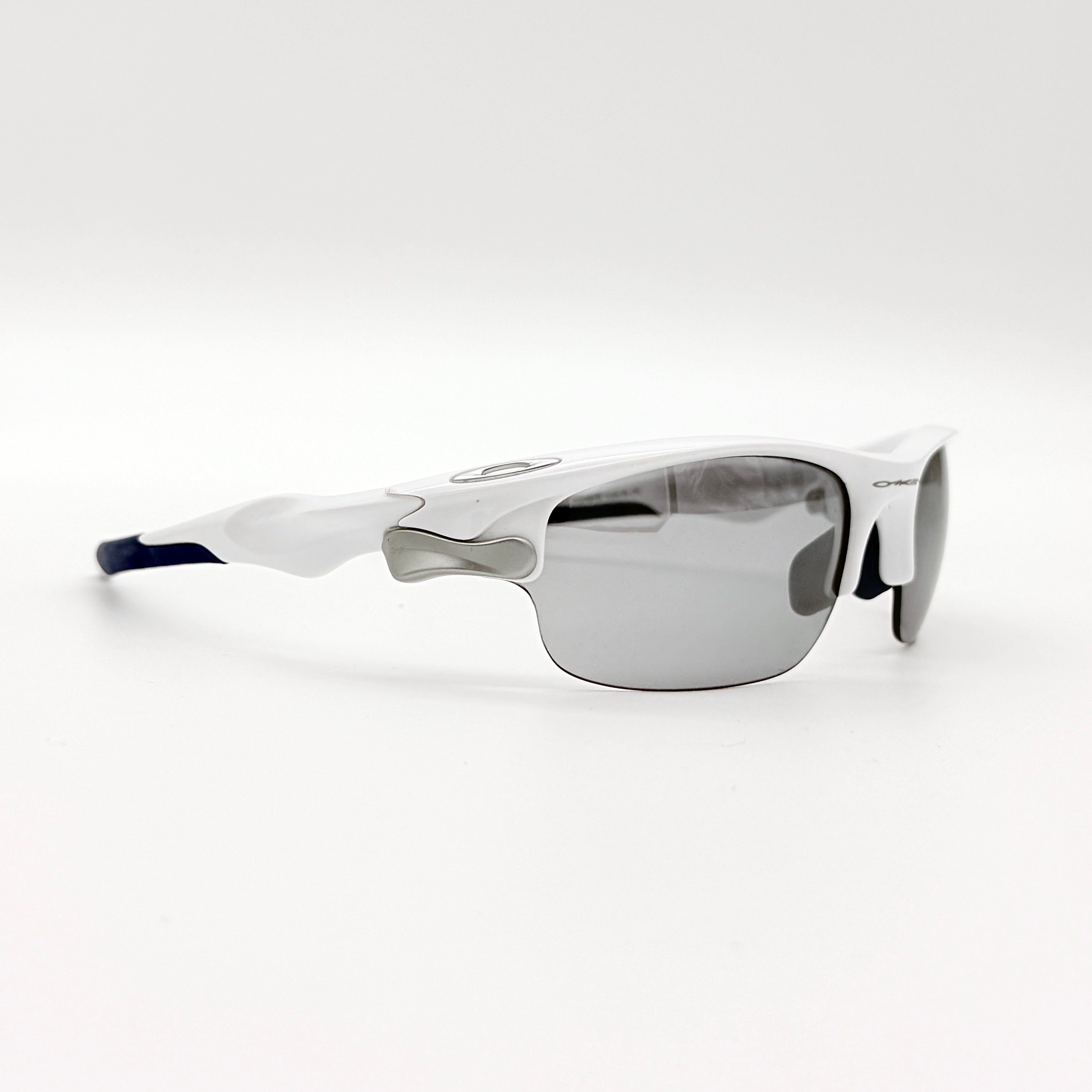 Oakley Fast Jacket OO9162-06 Sunglasses Blue/White