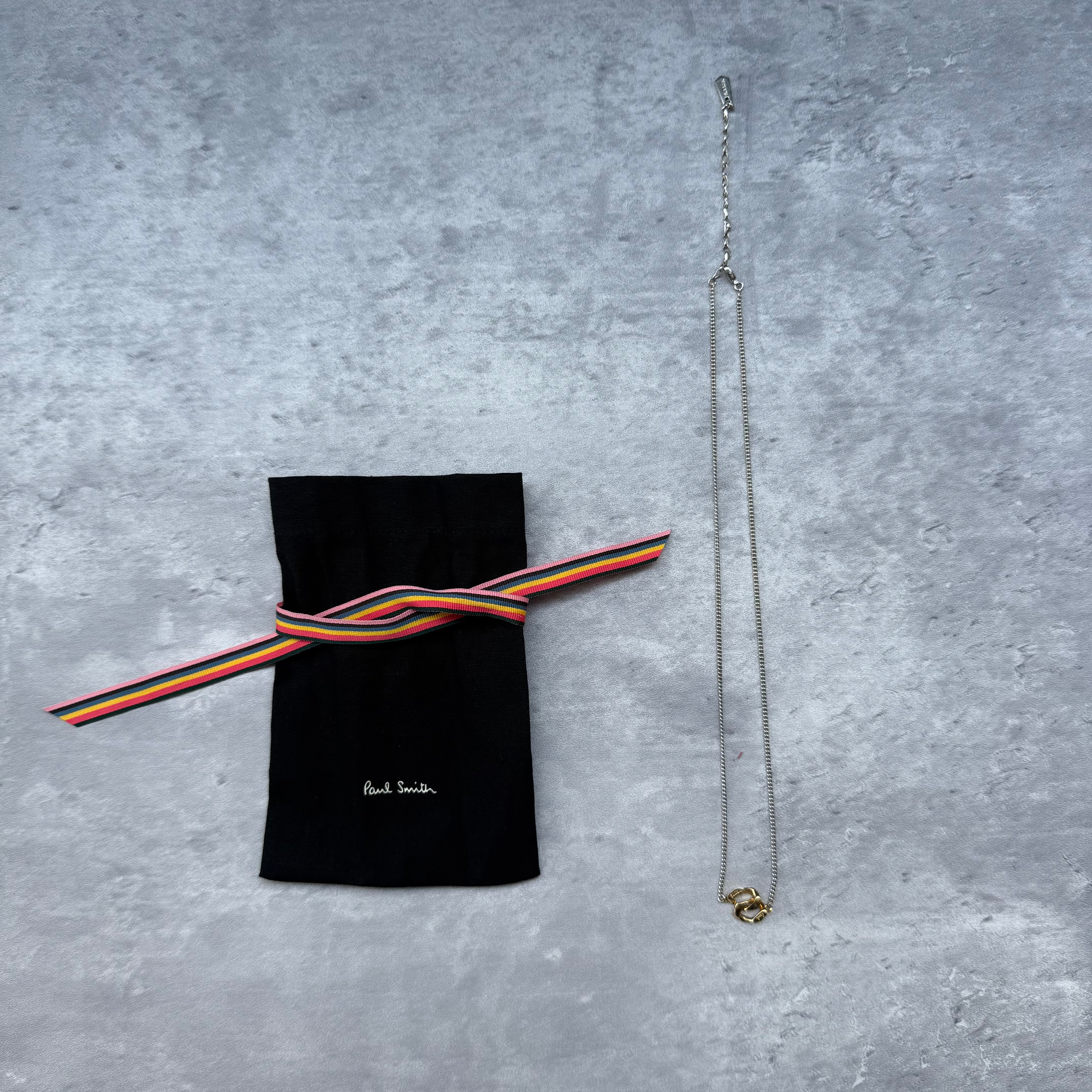 Paul Smith Chain Necklace Gold/Silver