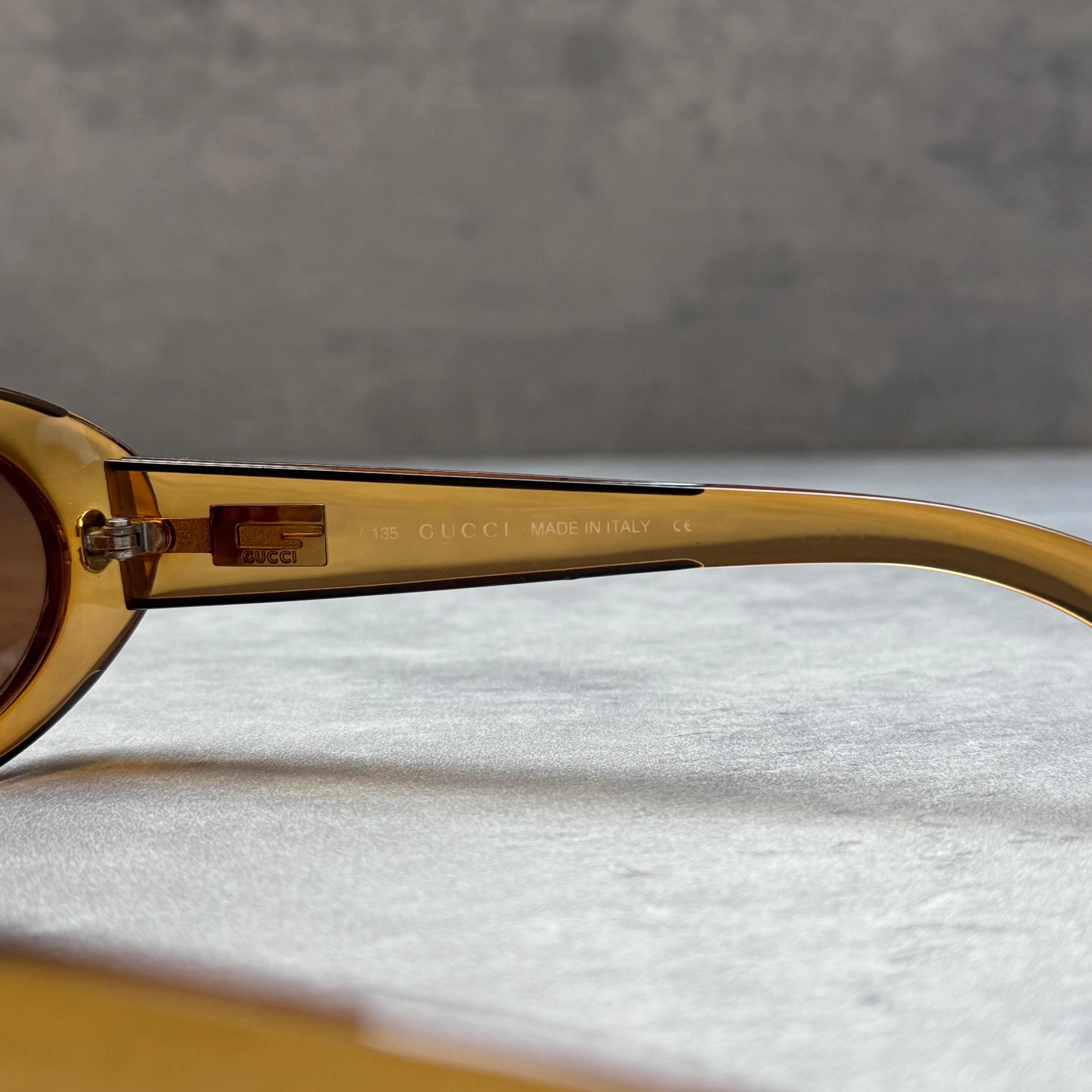 Gucci Vintage Sunglasses Light Brown