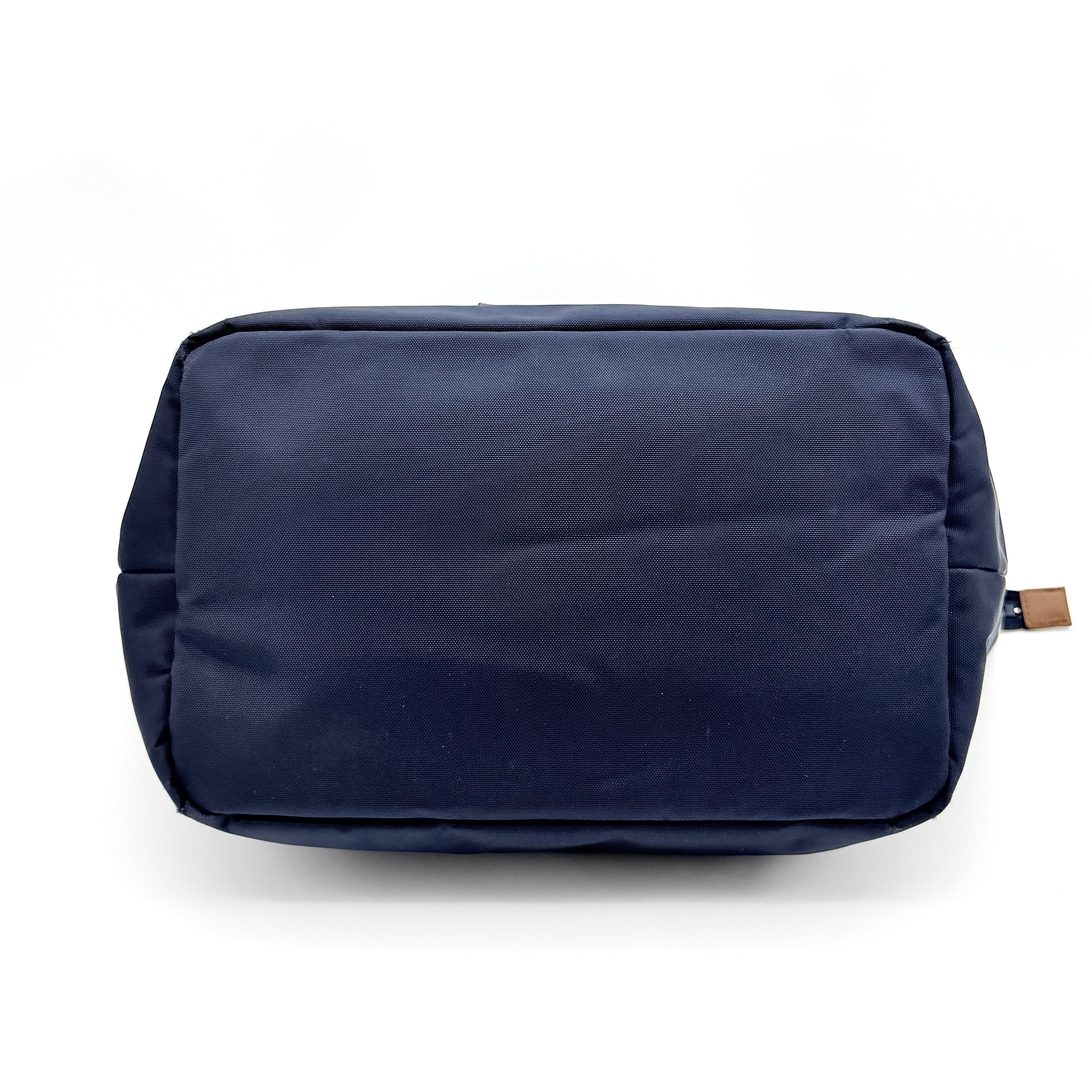 Burberry Blue Label Crestbridge Ribbon Shoulder Bag Navy Blue/Brown