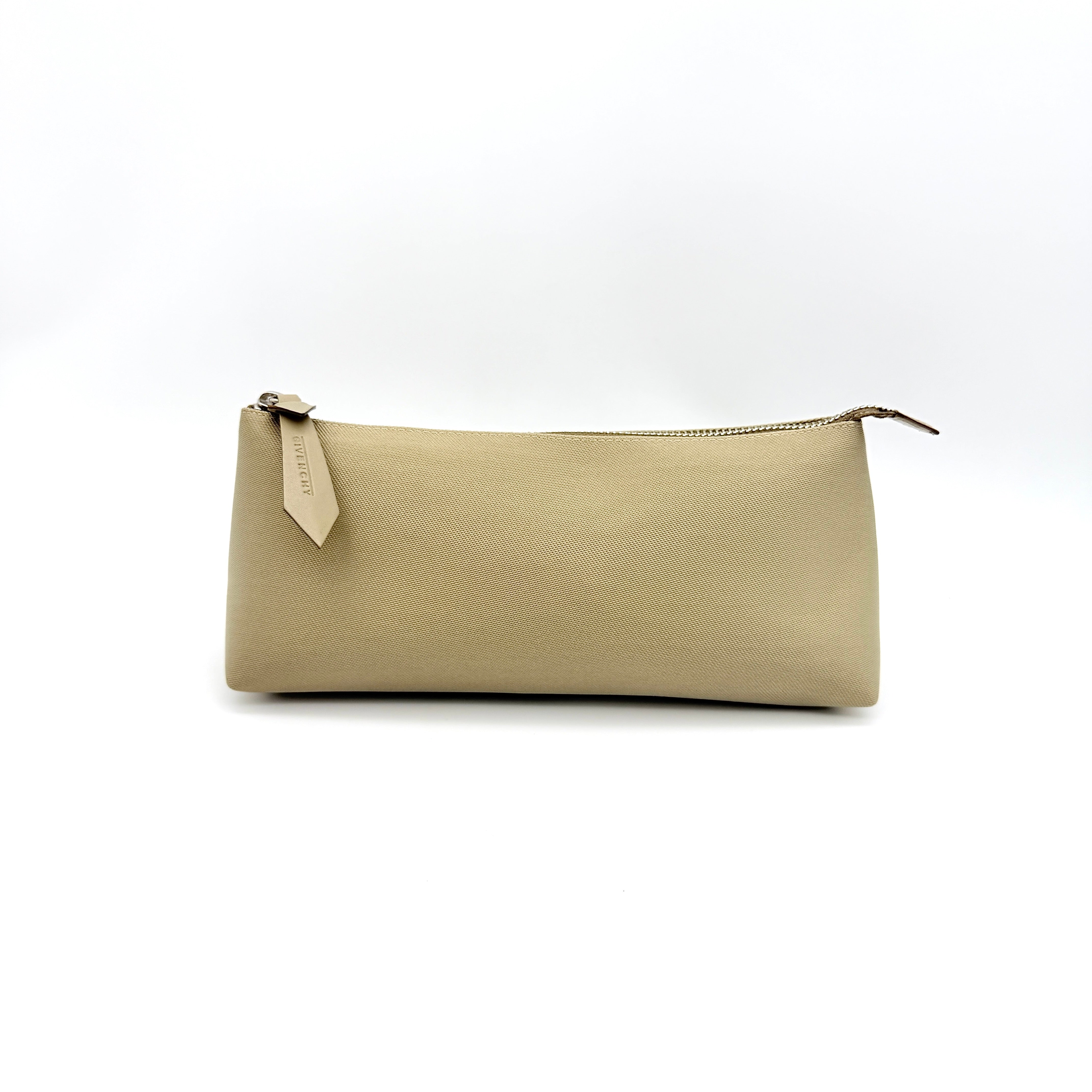 Givenchy 4G Logo Nylon Shoulder Bag Beige