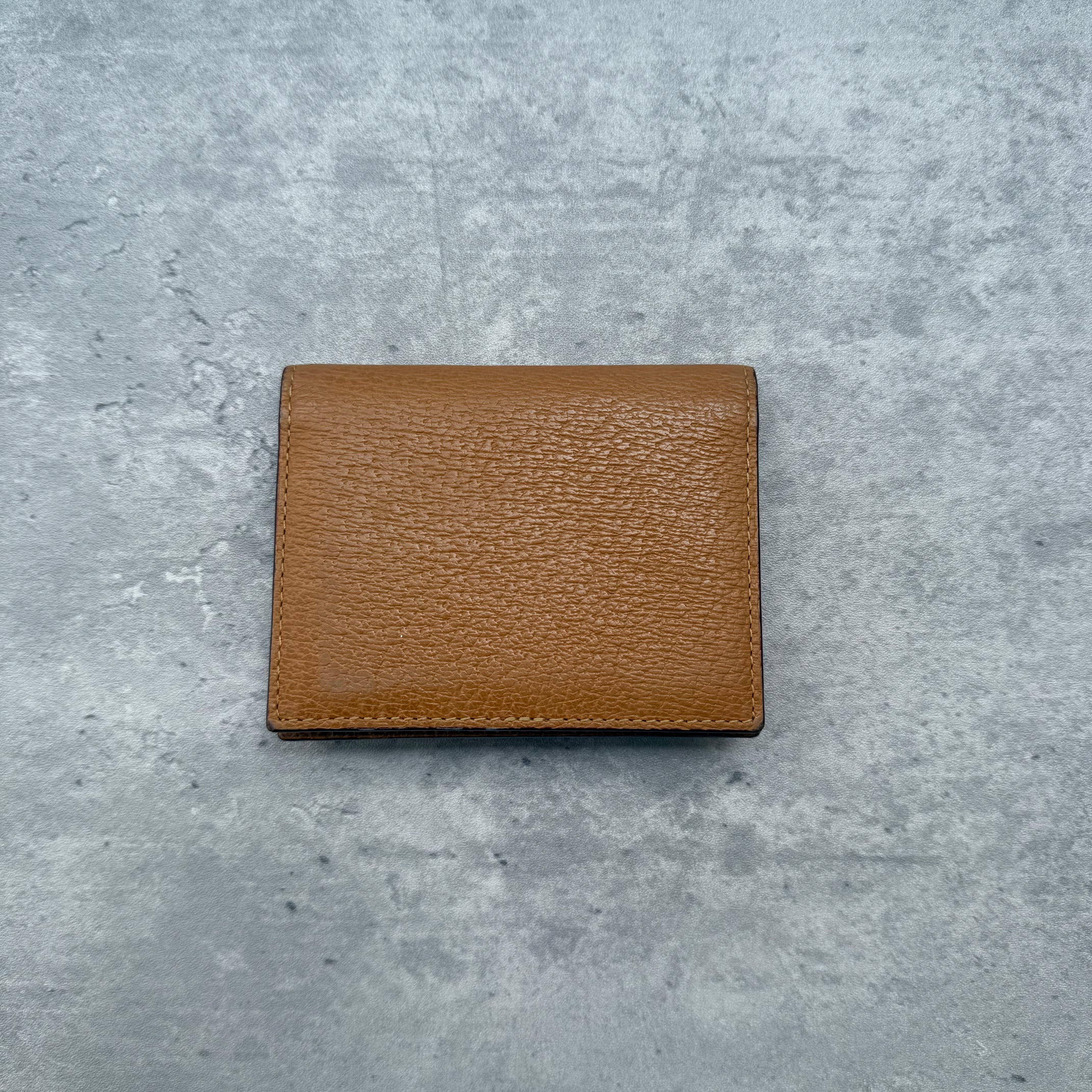 Vivienne Westwood Orb Bifold Mini Wallet Beige