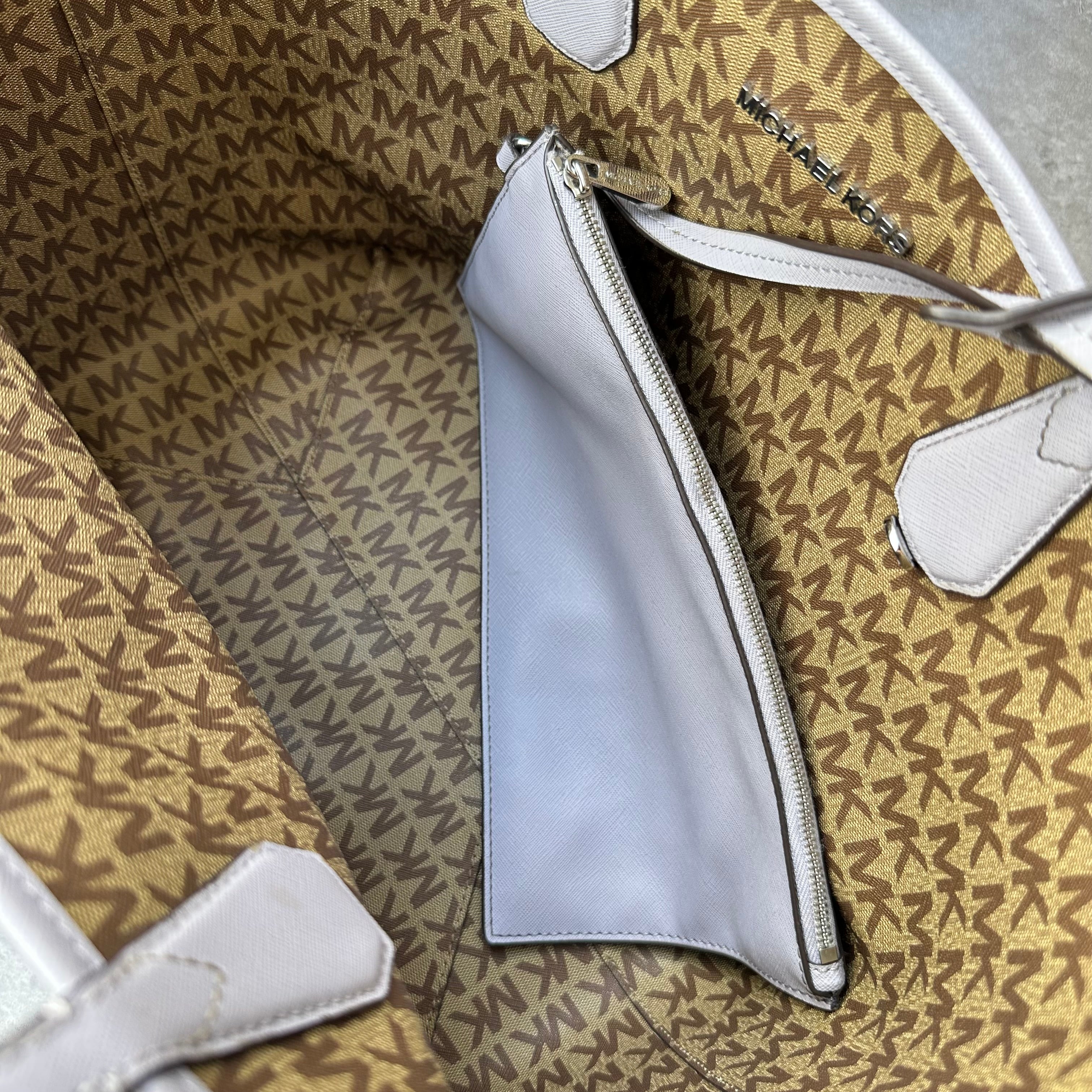 Michael Kors Candy Reversible Tote Bag Purple