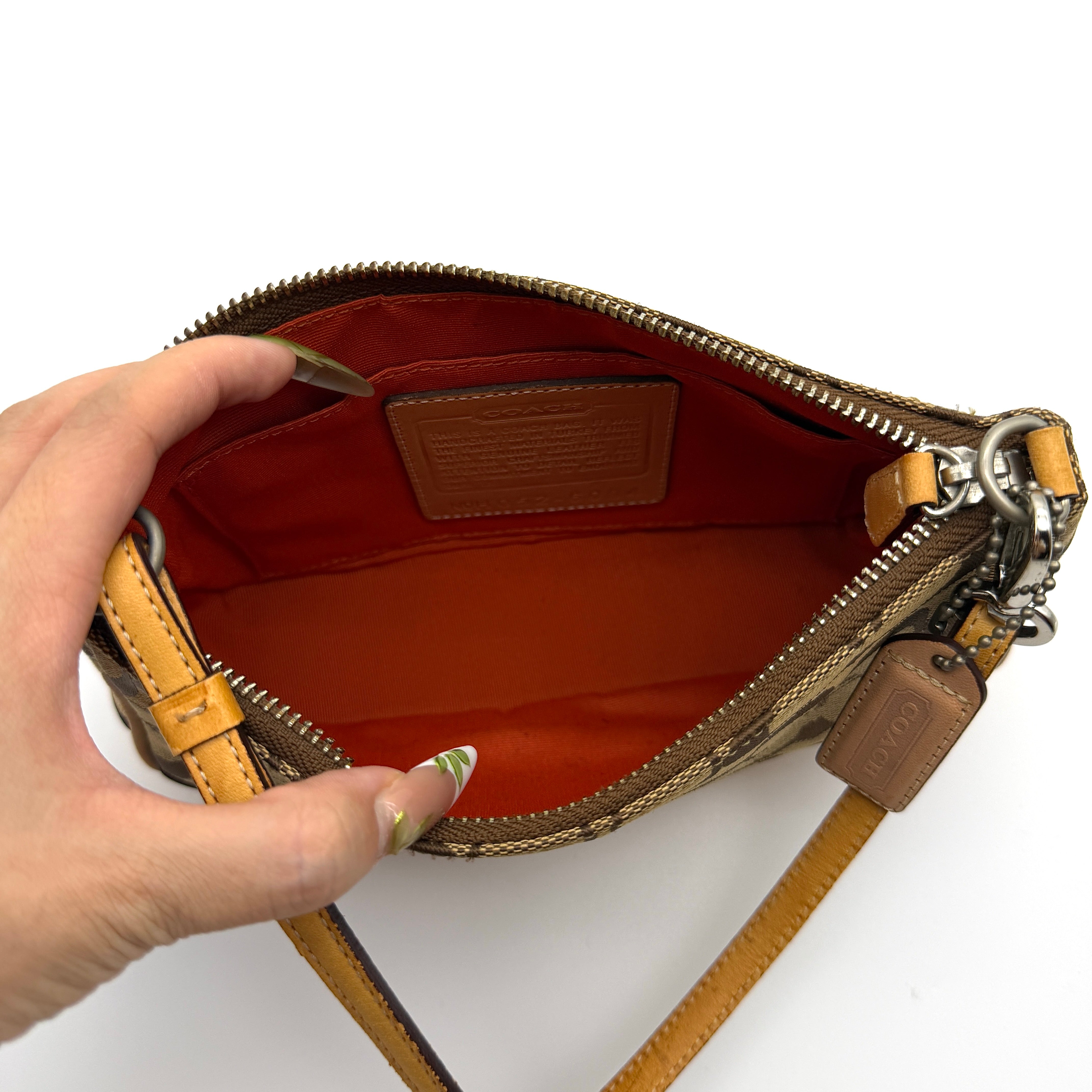 Coach Y2K Demi Shoulder Bag Tan