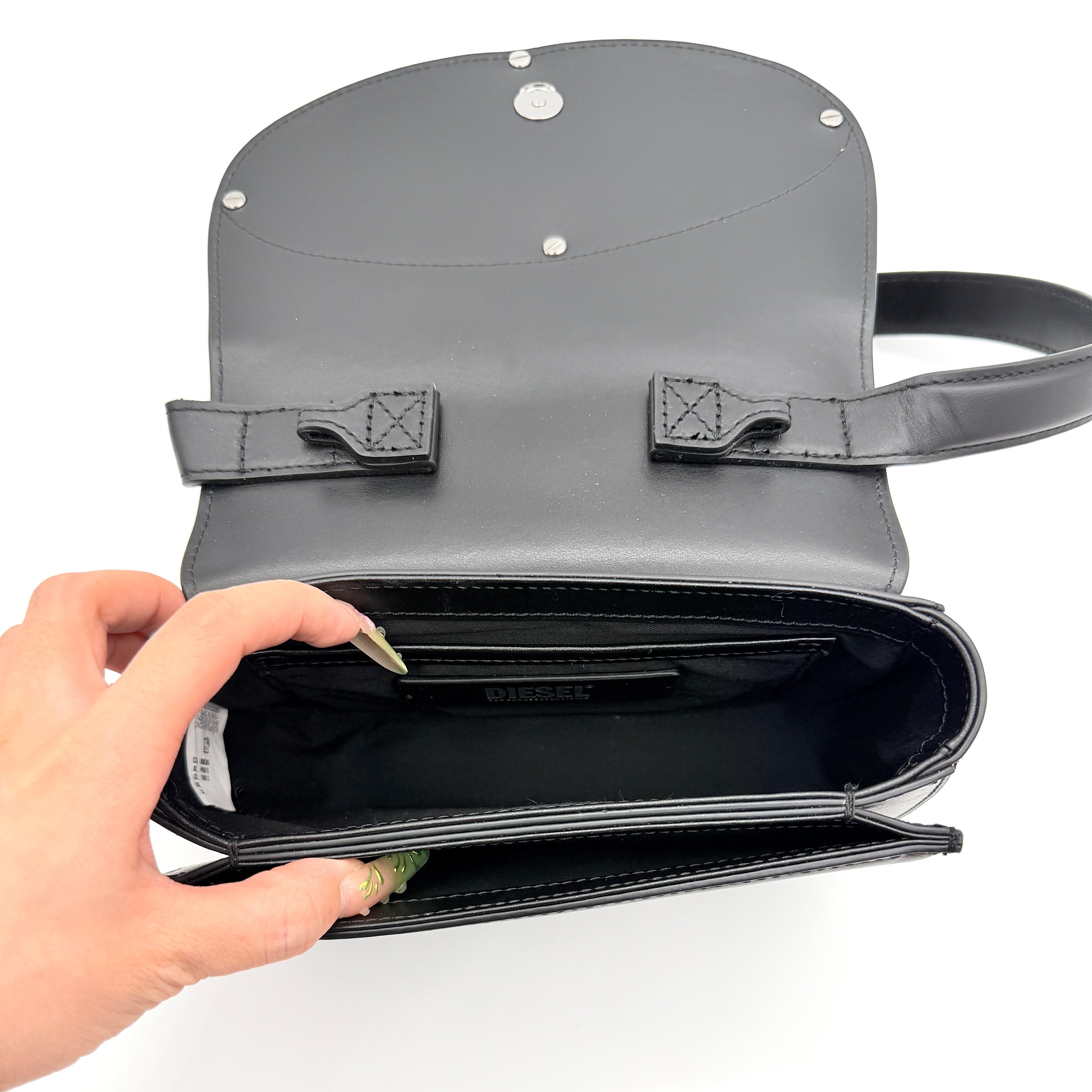 Diesel 2Way 1DR Shoulder Bag Black