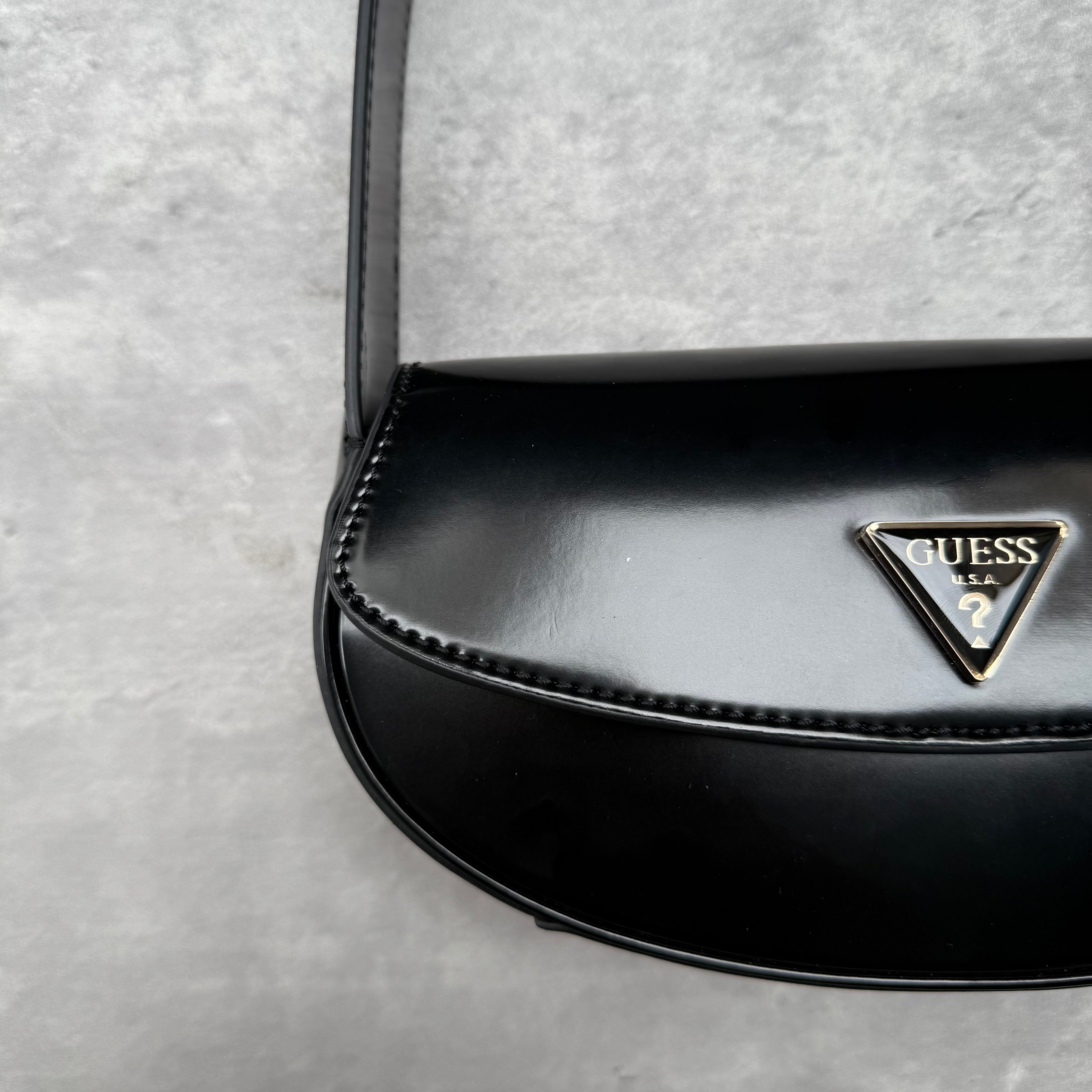 Guess USA Mini Arnela Shoulder Bag Black