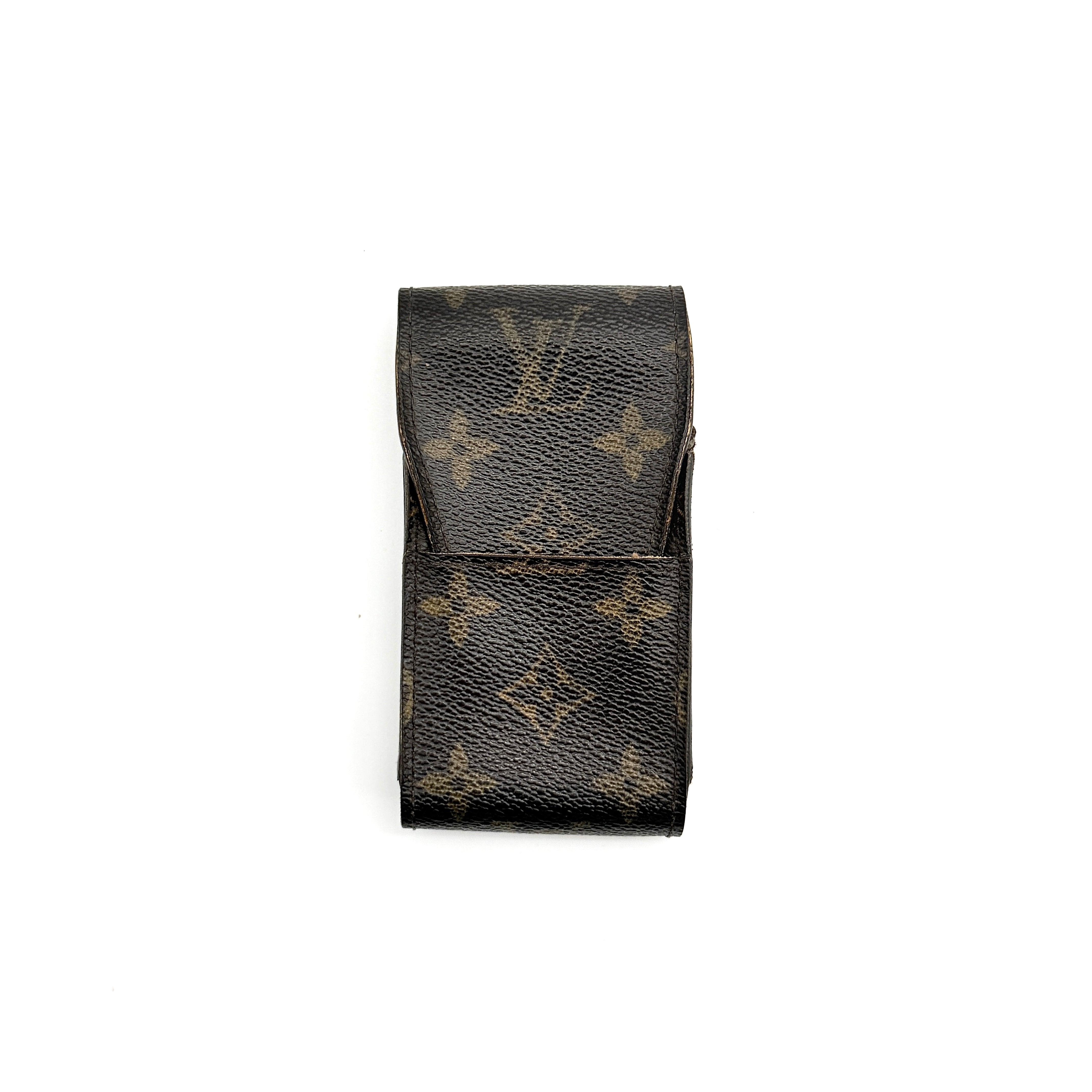 Louis Vuitton Monogram Cigarette Case Brown