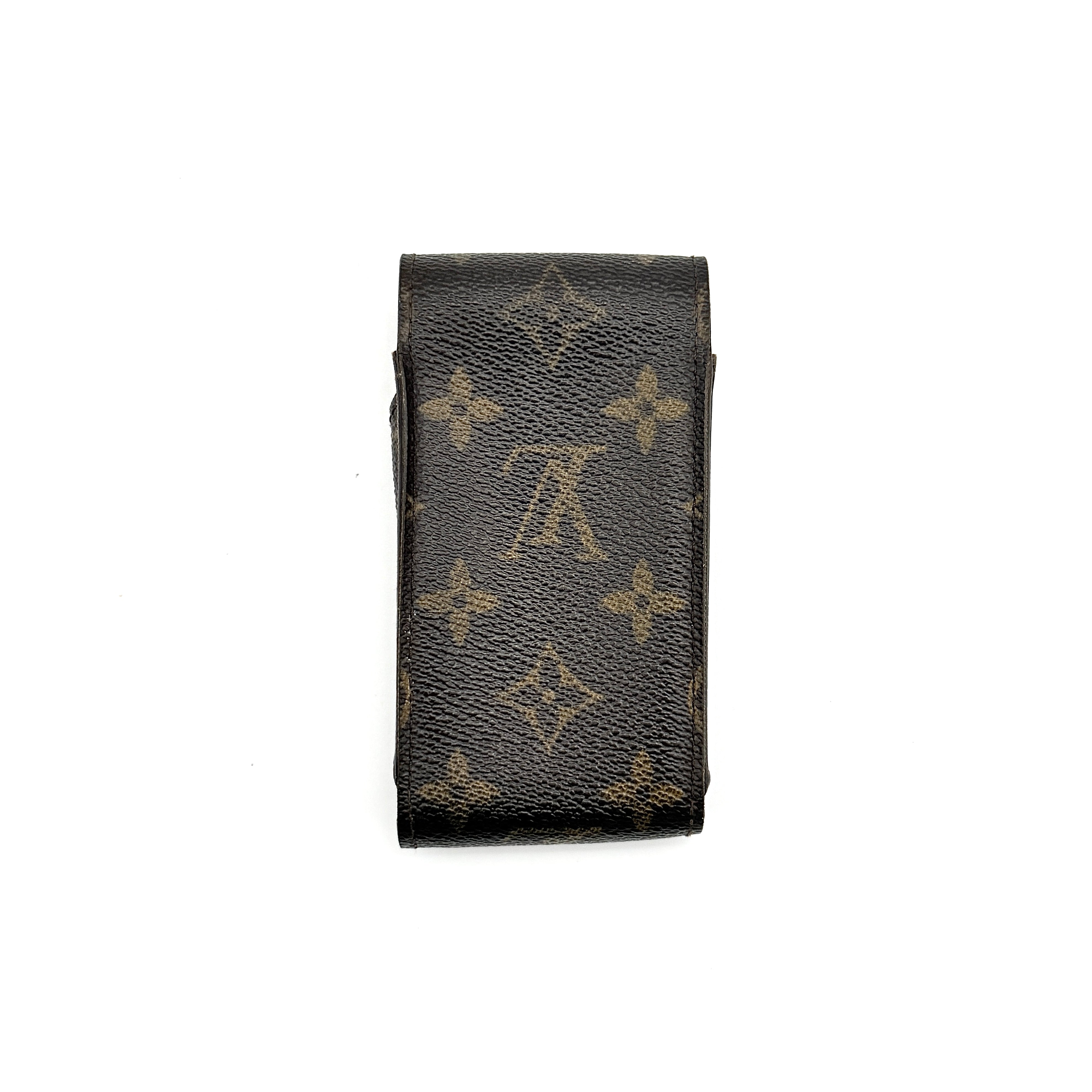 Louis Vuitton Monogram Cigarette Case Brown