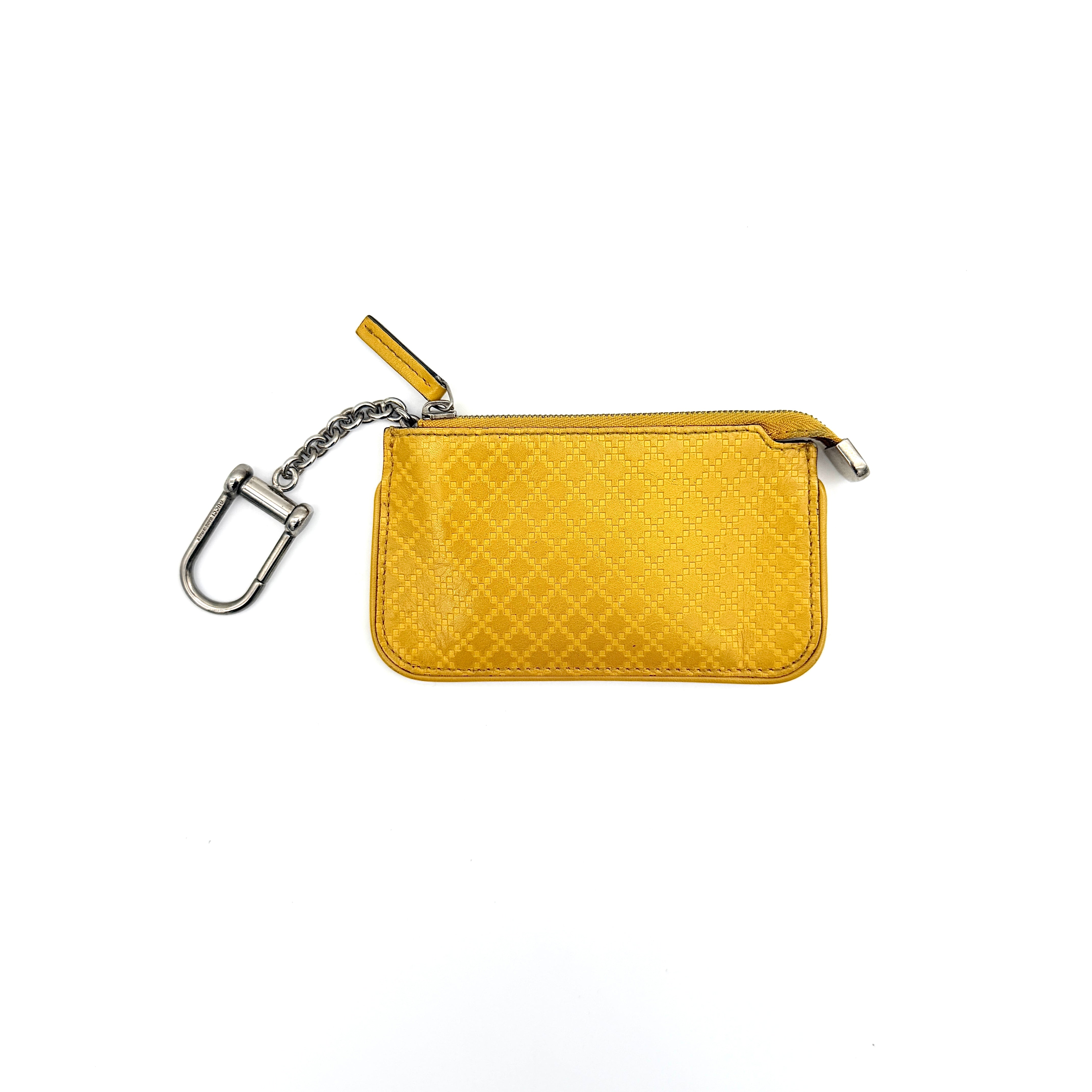 Gucci Diamante Coin Case Yellow