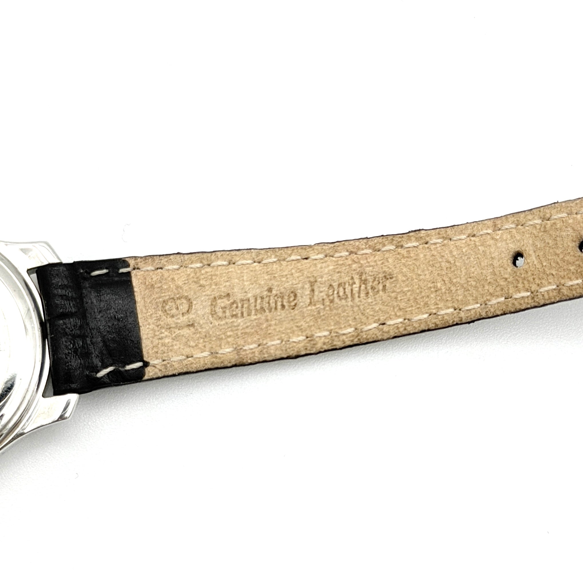 Fendi 210L Silver Dial Quartz Watch Black