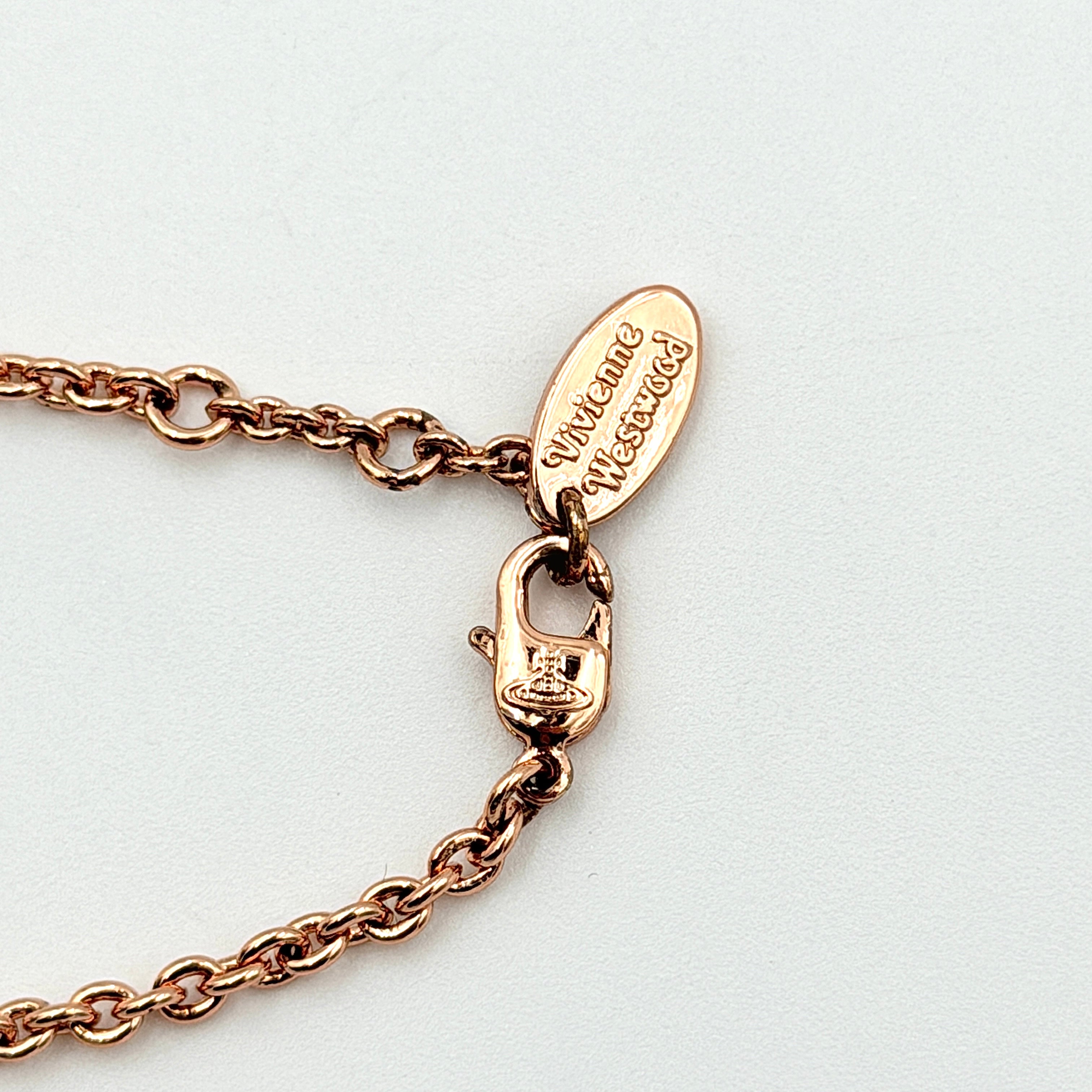 Vivienne Westwood Orb Bracelet Rose Gold
