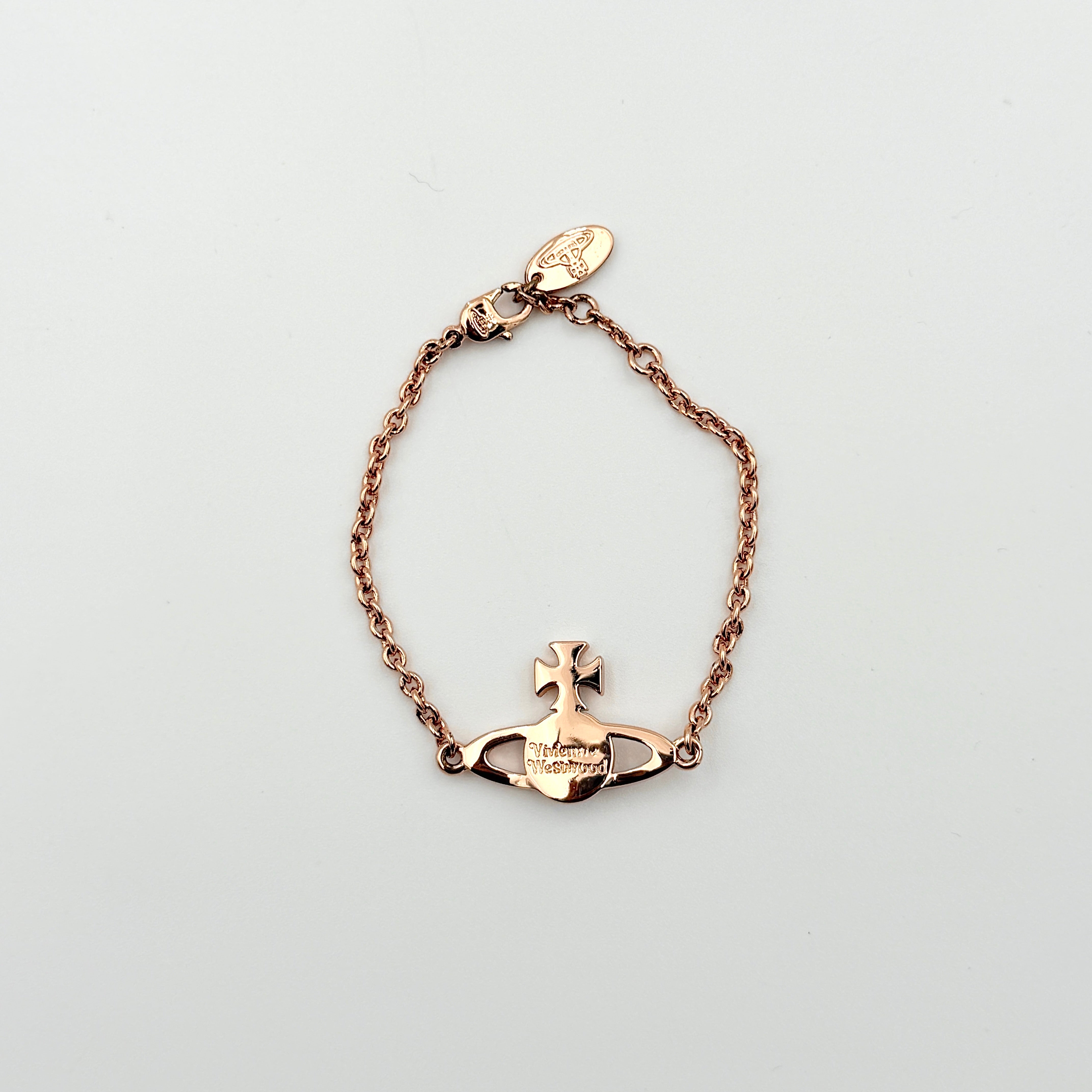 Vivienne Westwood Orb Bracelet Rose Gold