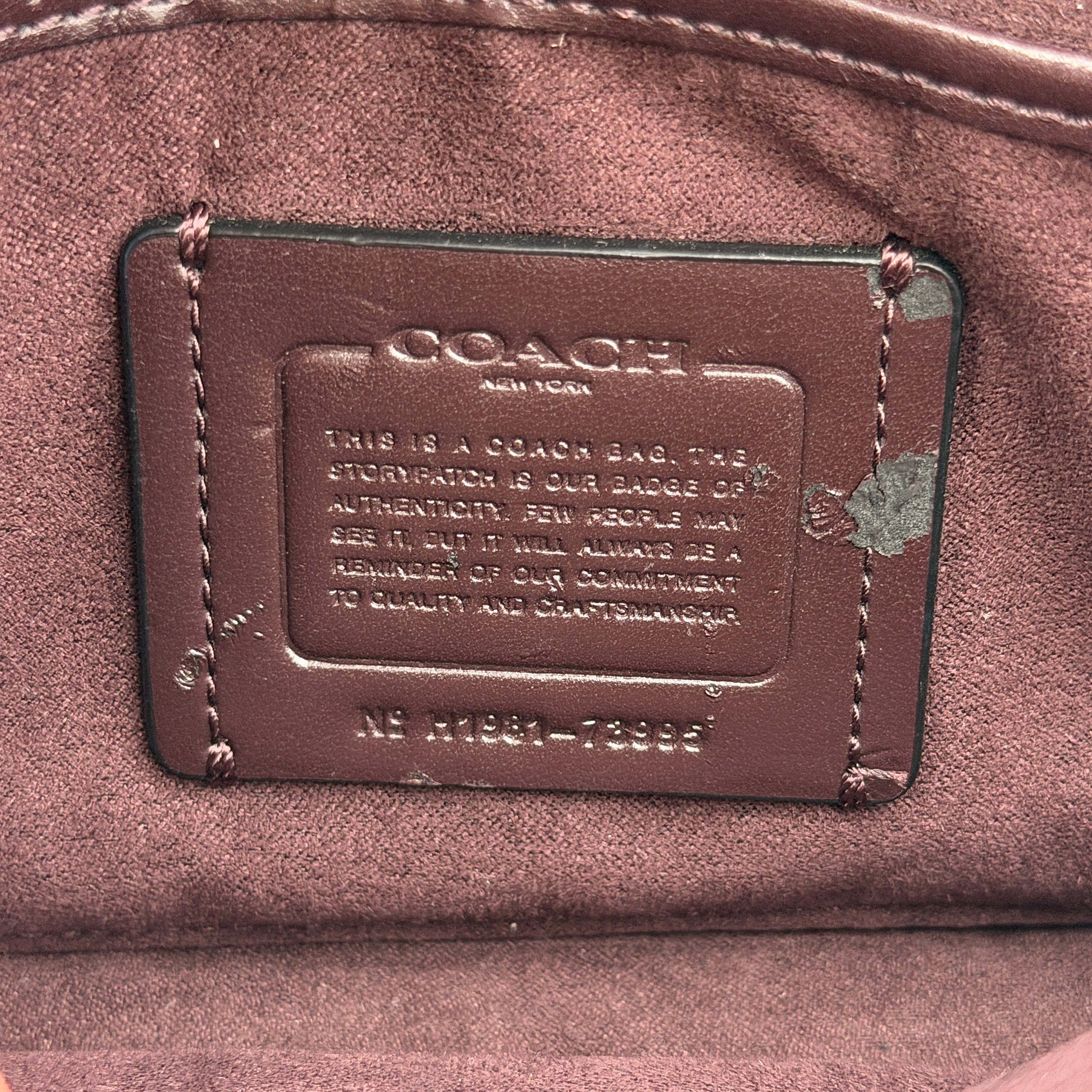 Coach 2Way Tabby 26 Shoulder Bag Black