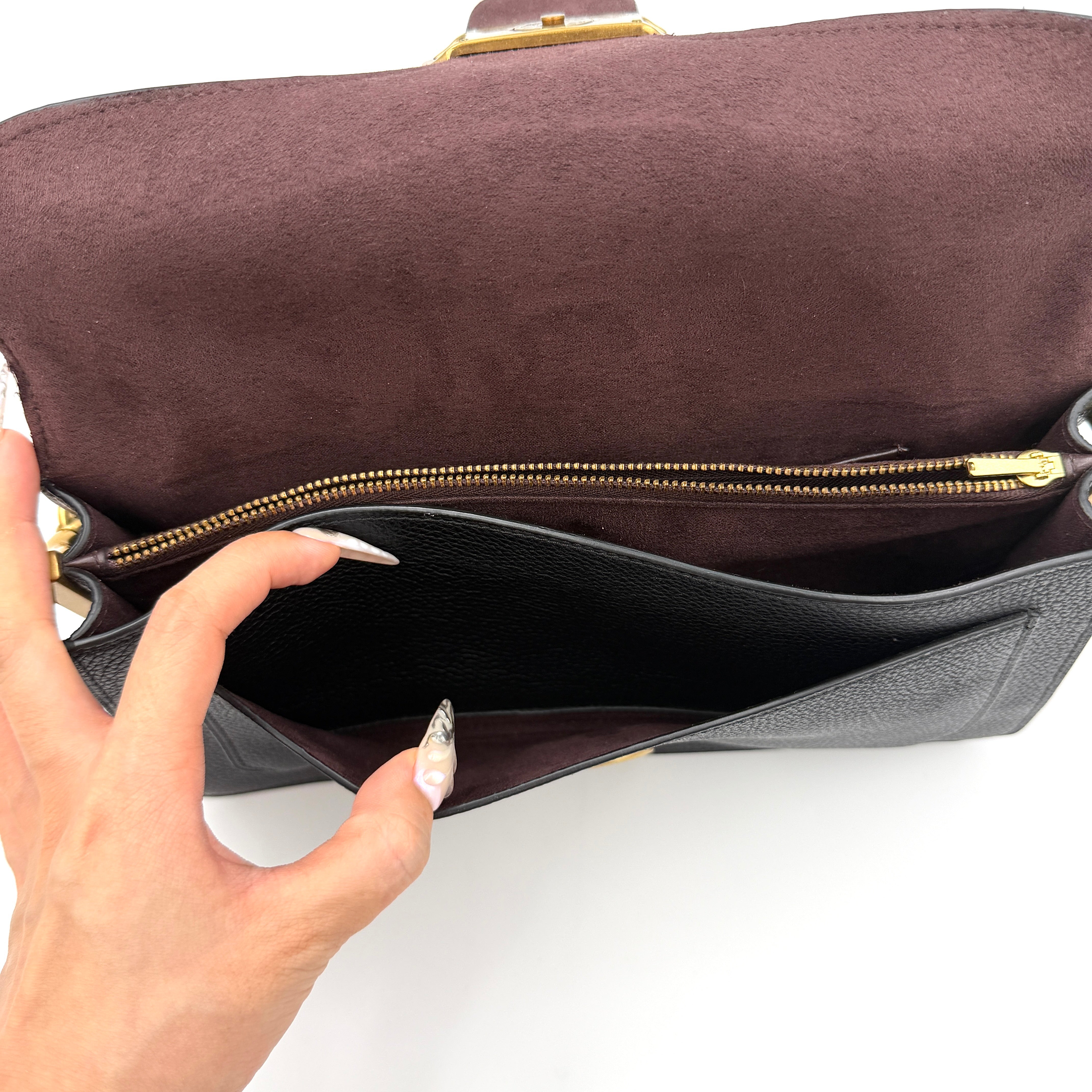 Coach 2Way Tabby 26 Shoulder Bag Black