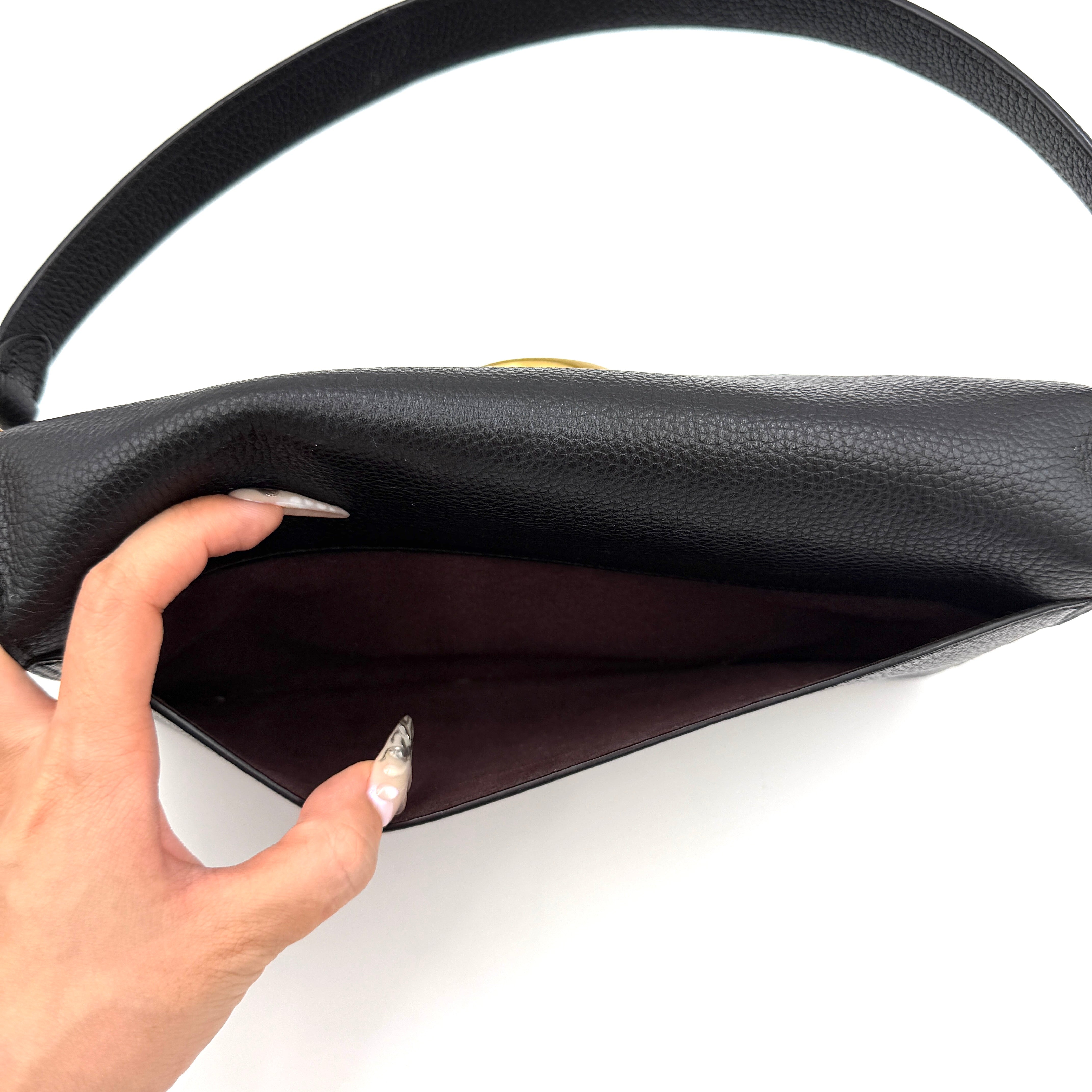 Coach 2Way Tabby 26 Shoulder Bag Black