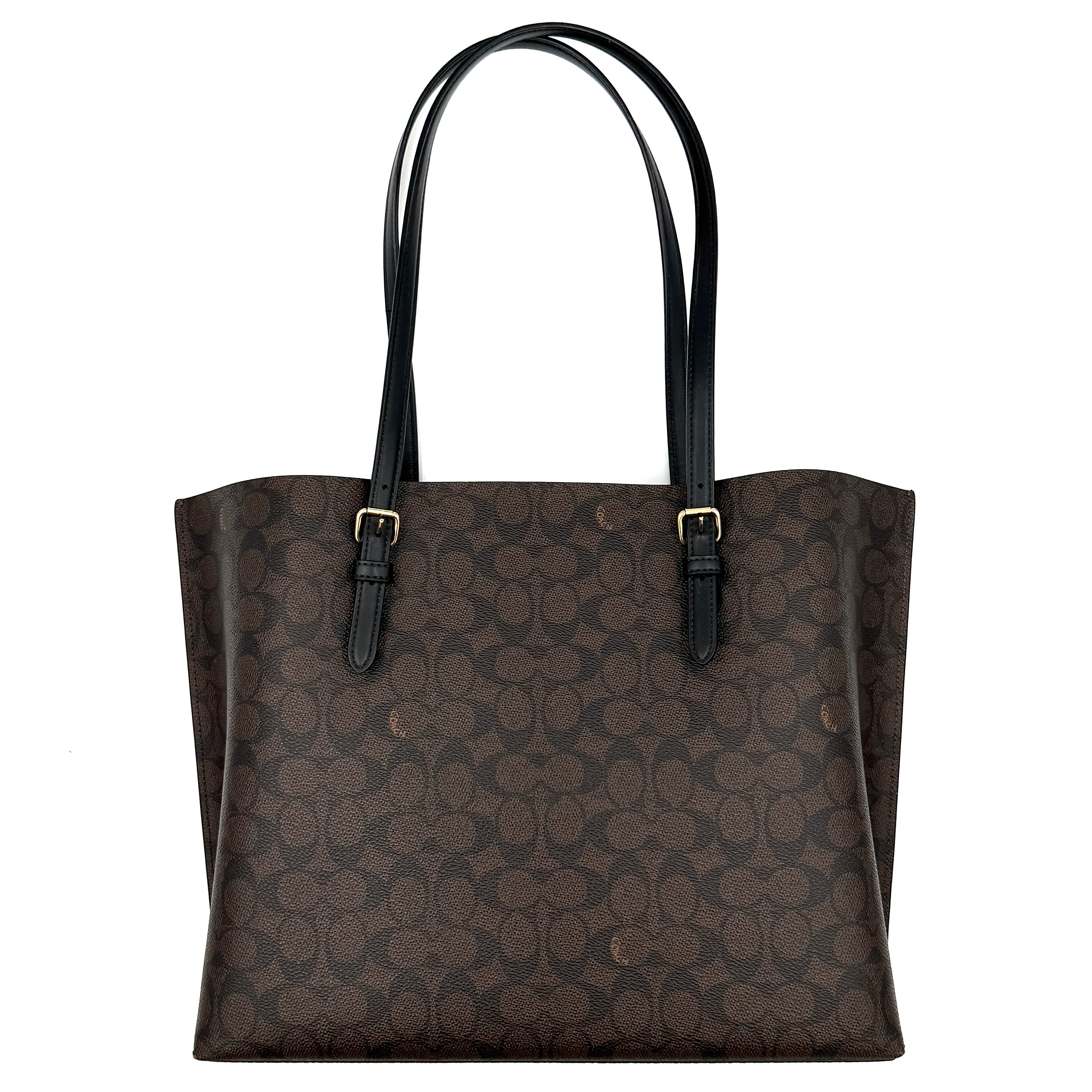 Coach Signature Mollie Tote Bag Brown