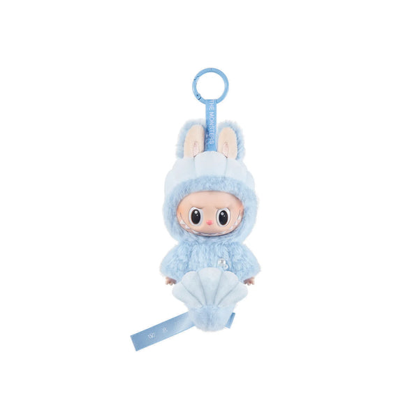 POP MART Labubu Hide and Seek Merbubu vinyl plush pendant – Singapore exclusive edition featuring aquatic-inspired details and signature mischievous expression.