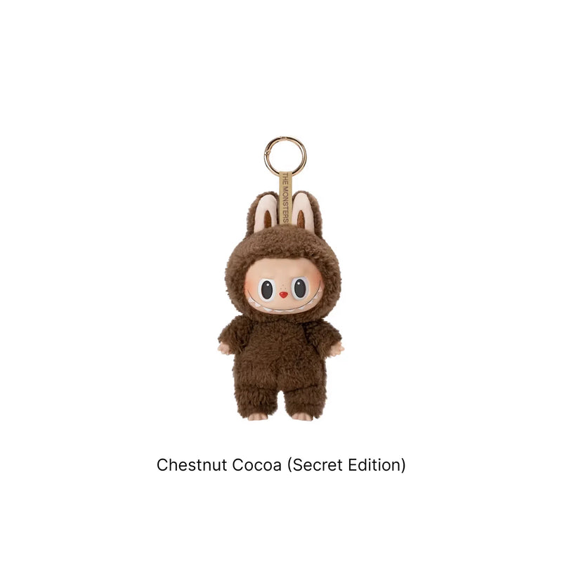 Labubu V1 collectible figure by The Monsters, featuring the iconic mischievous character with signature fur texture and detailed sculpt.