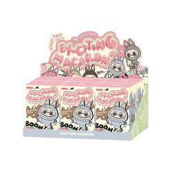 Labubu V1 collectible figure by The Monsters, featuring the iconic mischievous character with signature fur texture and detailed sculpt.