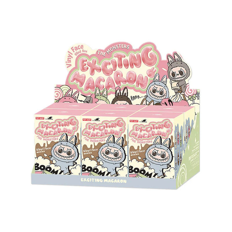 Labubu V1 collectible figure by The Monsters, featuring the iconic mischievous character with signature fur texture and detailed sculpt.